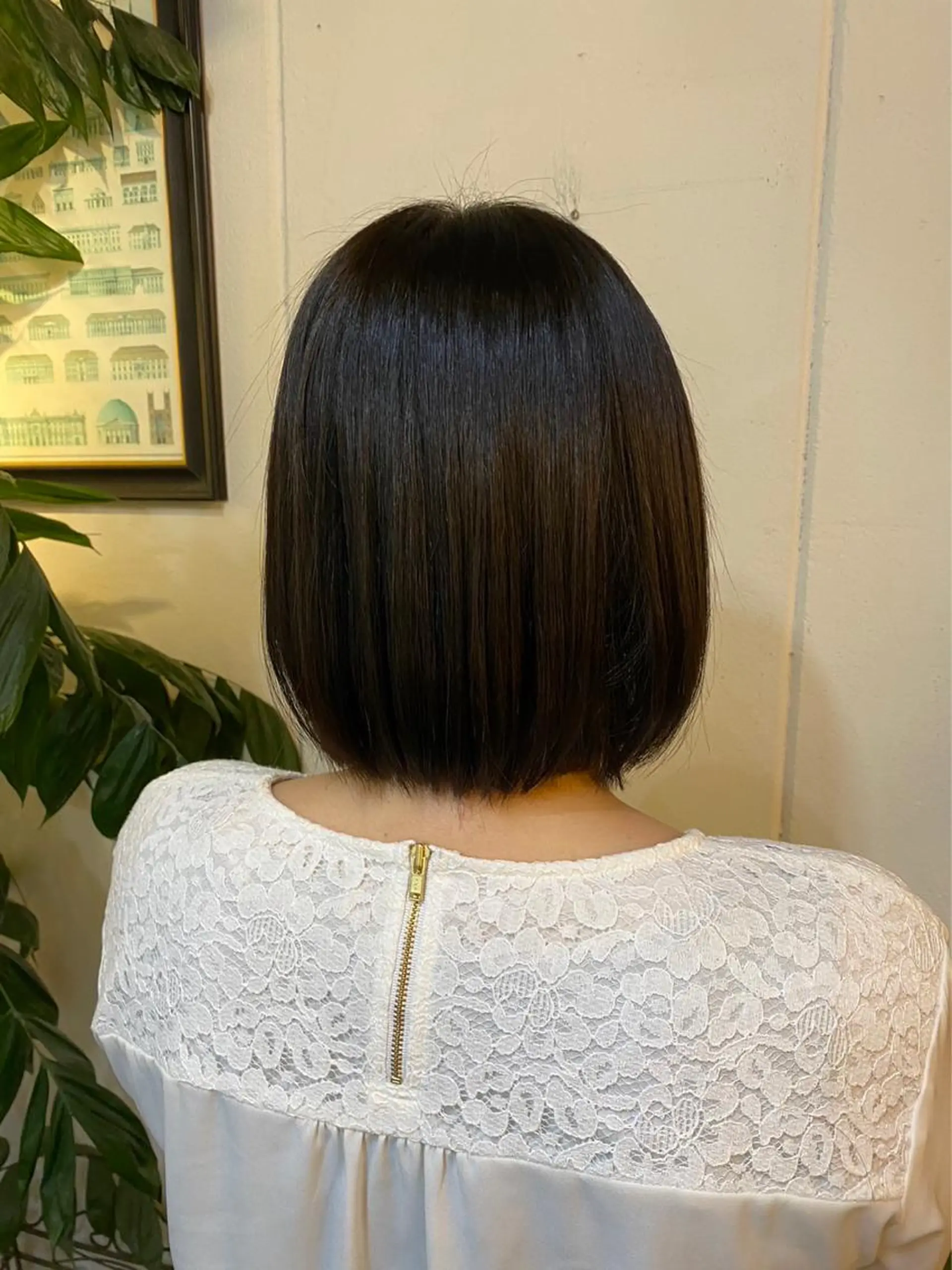 ミディアム カラー カット ヘアカラー 長濱 俊のヘアスタイル