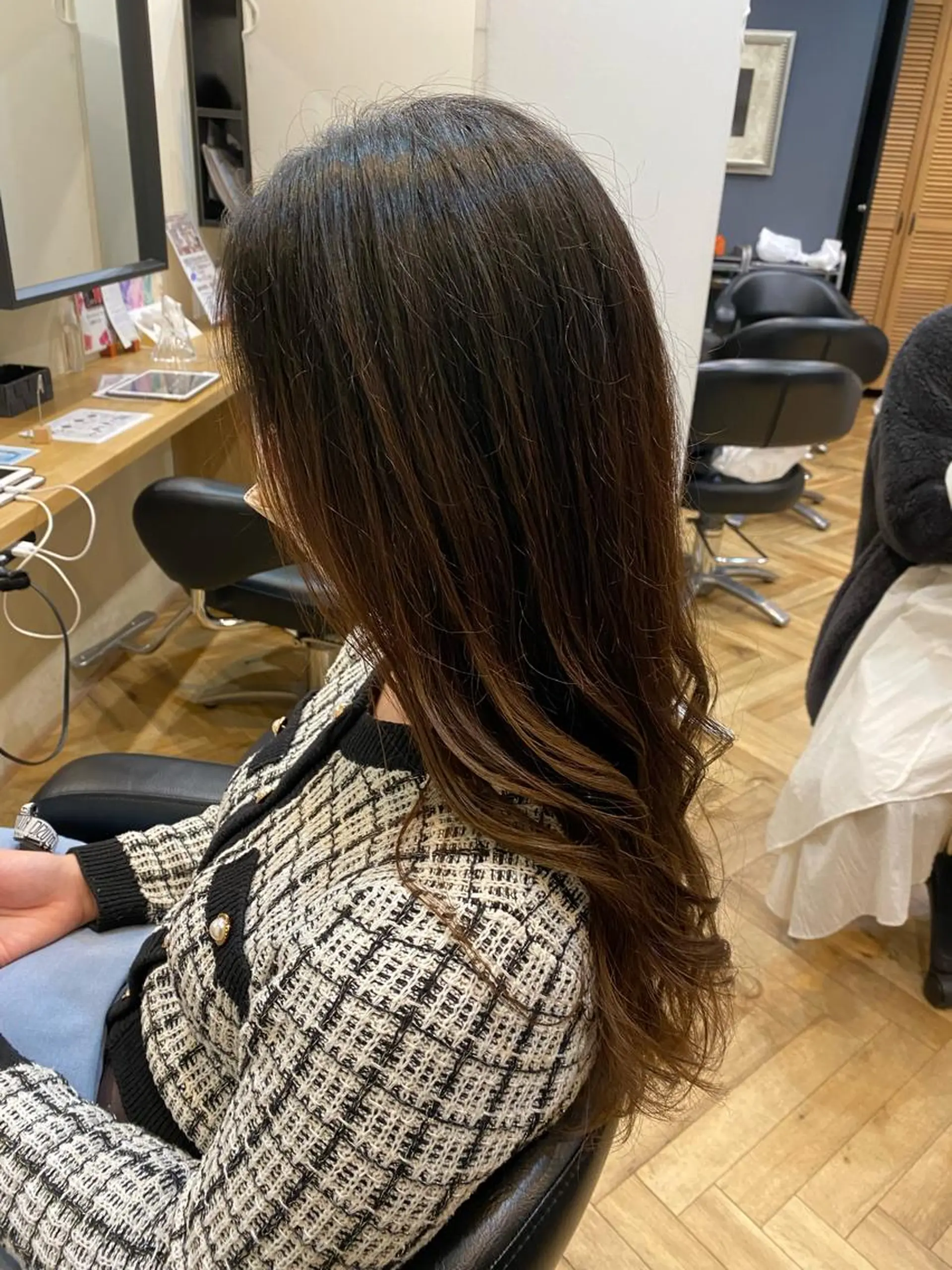 ロング ⭐️透明感カラー/ パーマ⭐️宮野翔のヘアスタイル