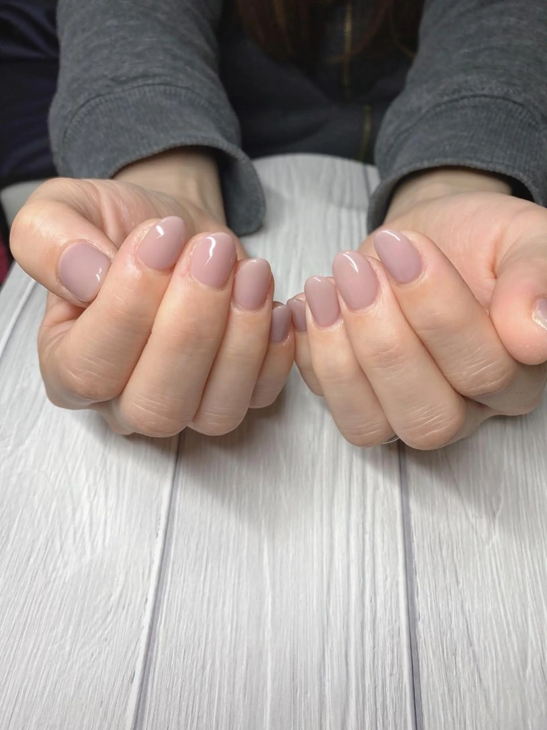 ネイル ワンカラーネイル R.I みちのネイルデザイン