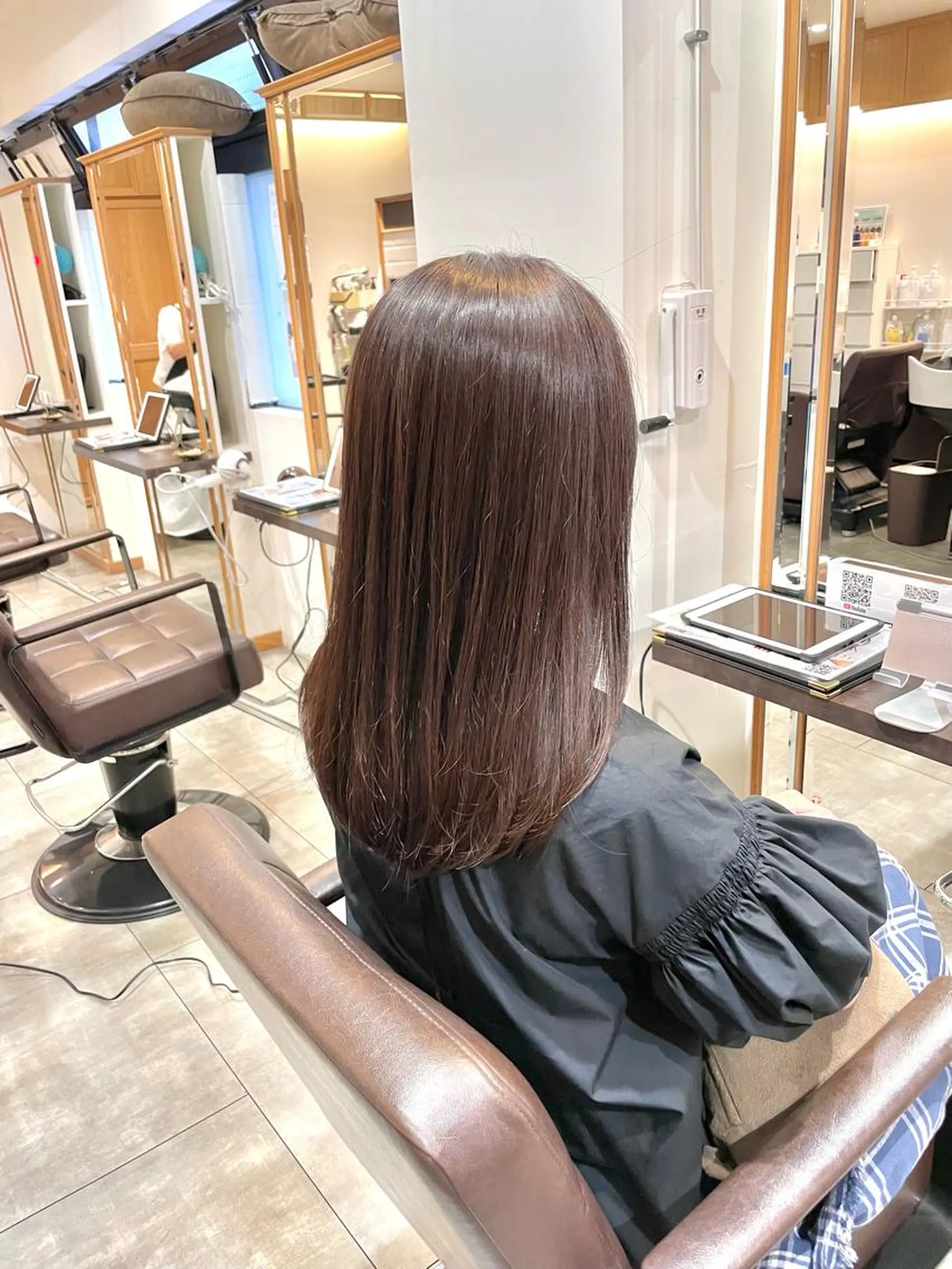 ロング カラー 中村 研介のヘアスタイル