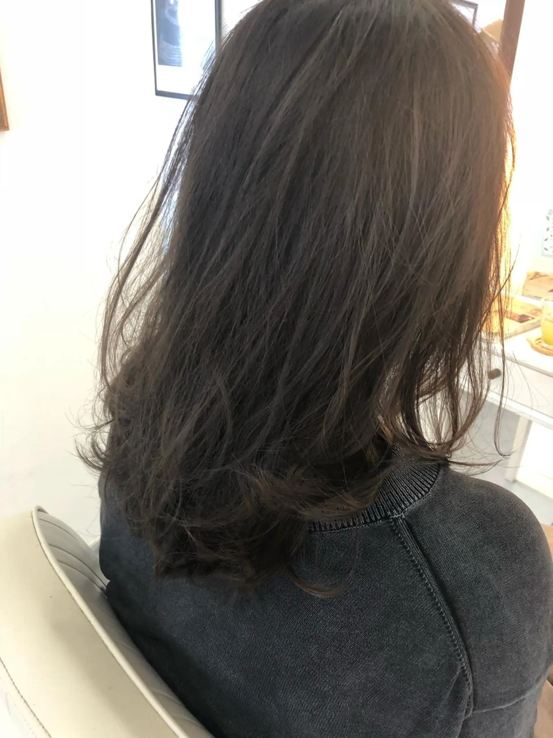 セミロング カラー 店長/mao/ 前髪/顔周りカットのヘアスタイル