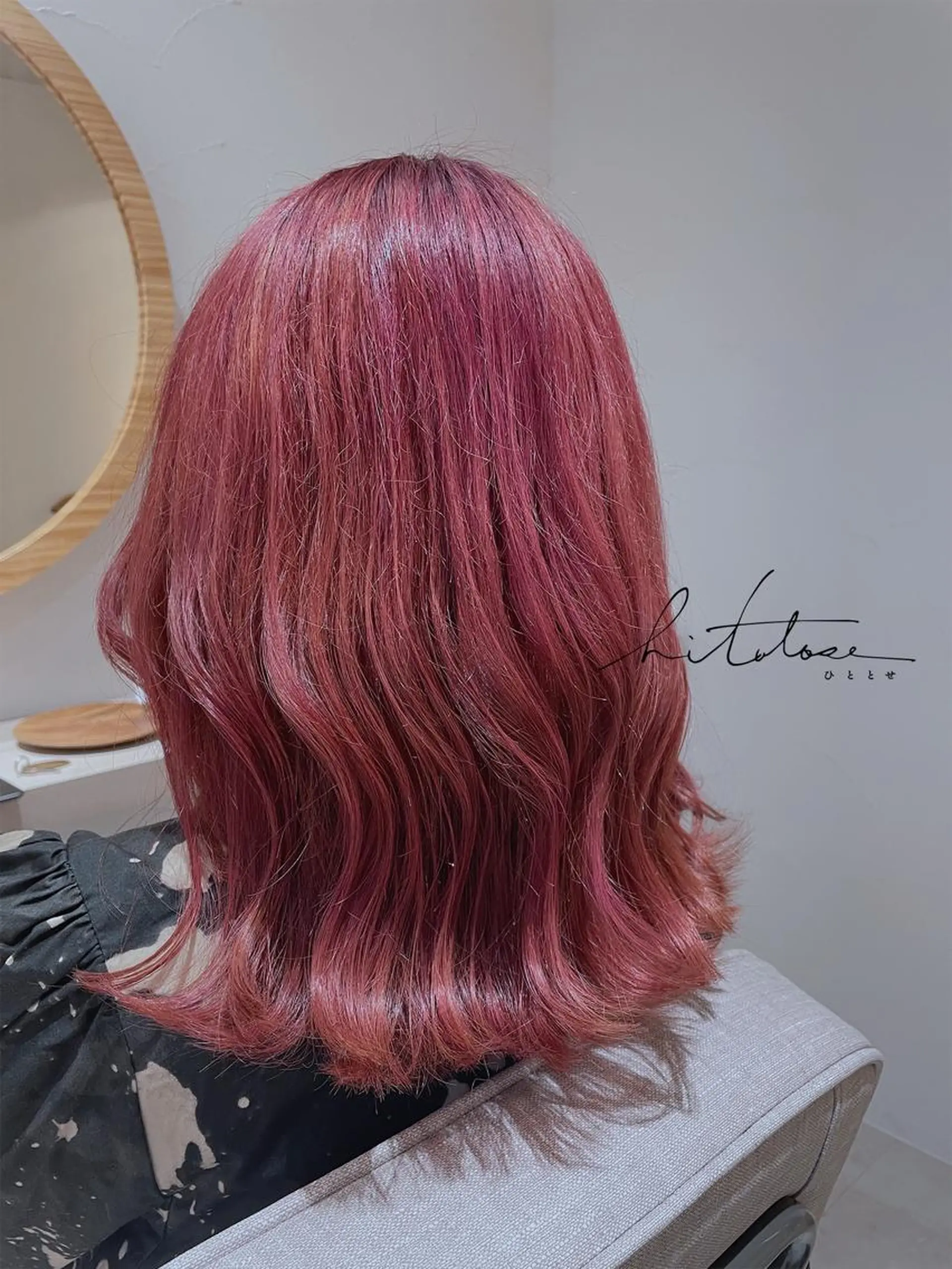 ミディアム カラー Hitotose代表 中島和樹のヘアスタイル