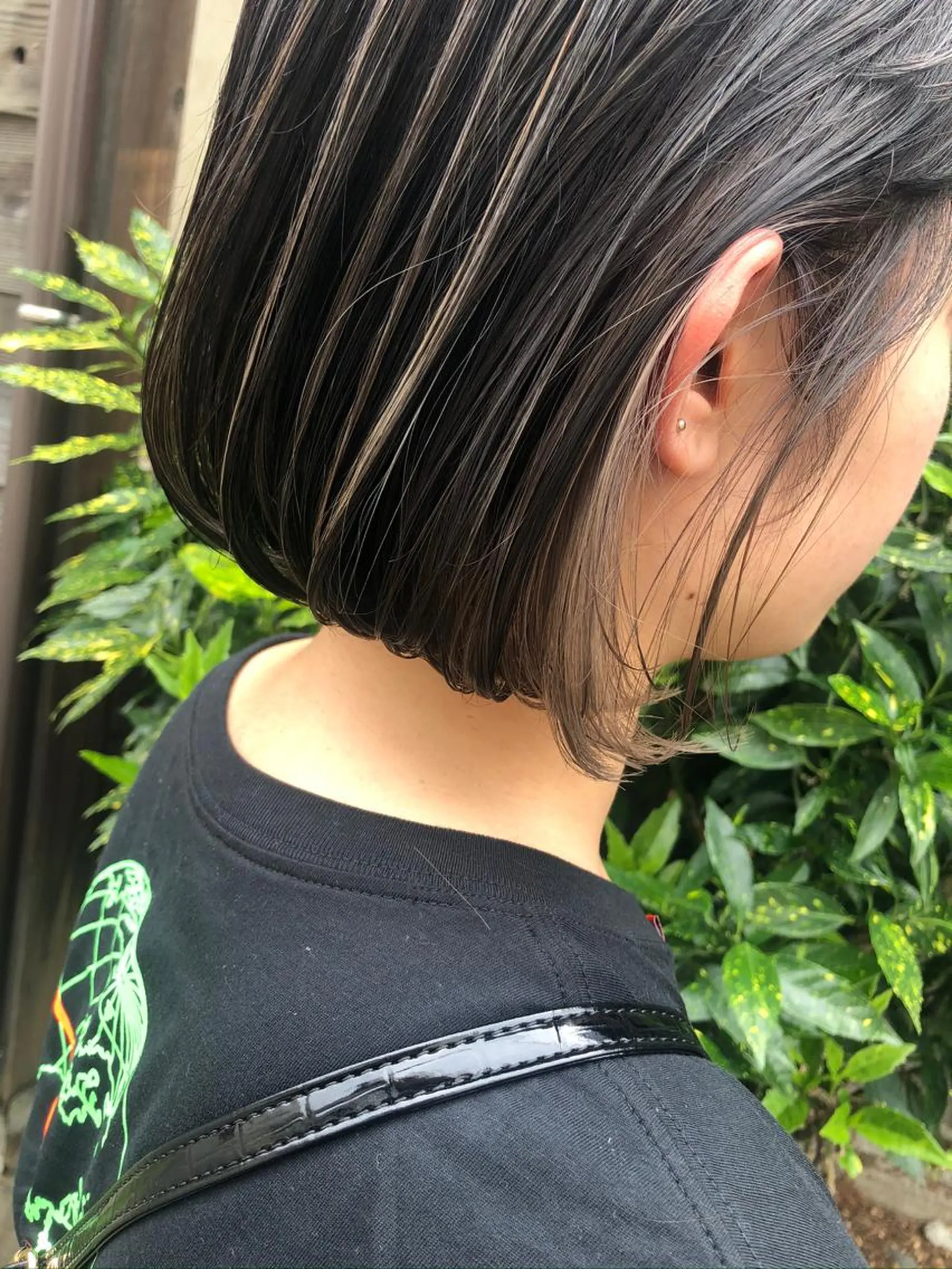 ショート カラー コレットヘアー 田中アヤノのヘアスタイル