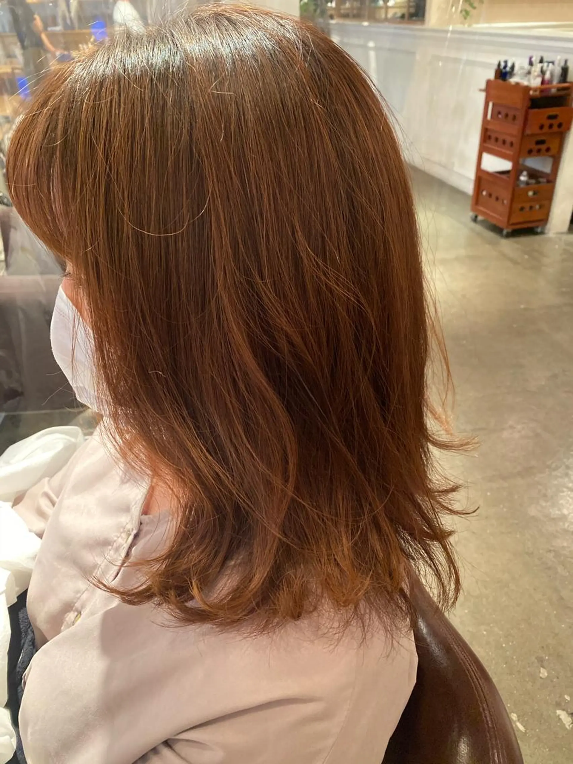 ミディアム 池田 雄作のヘアスタイル