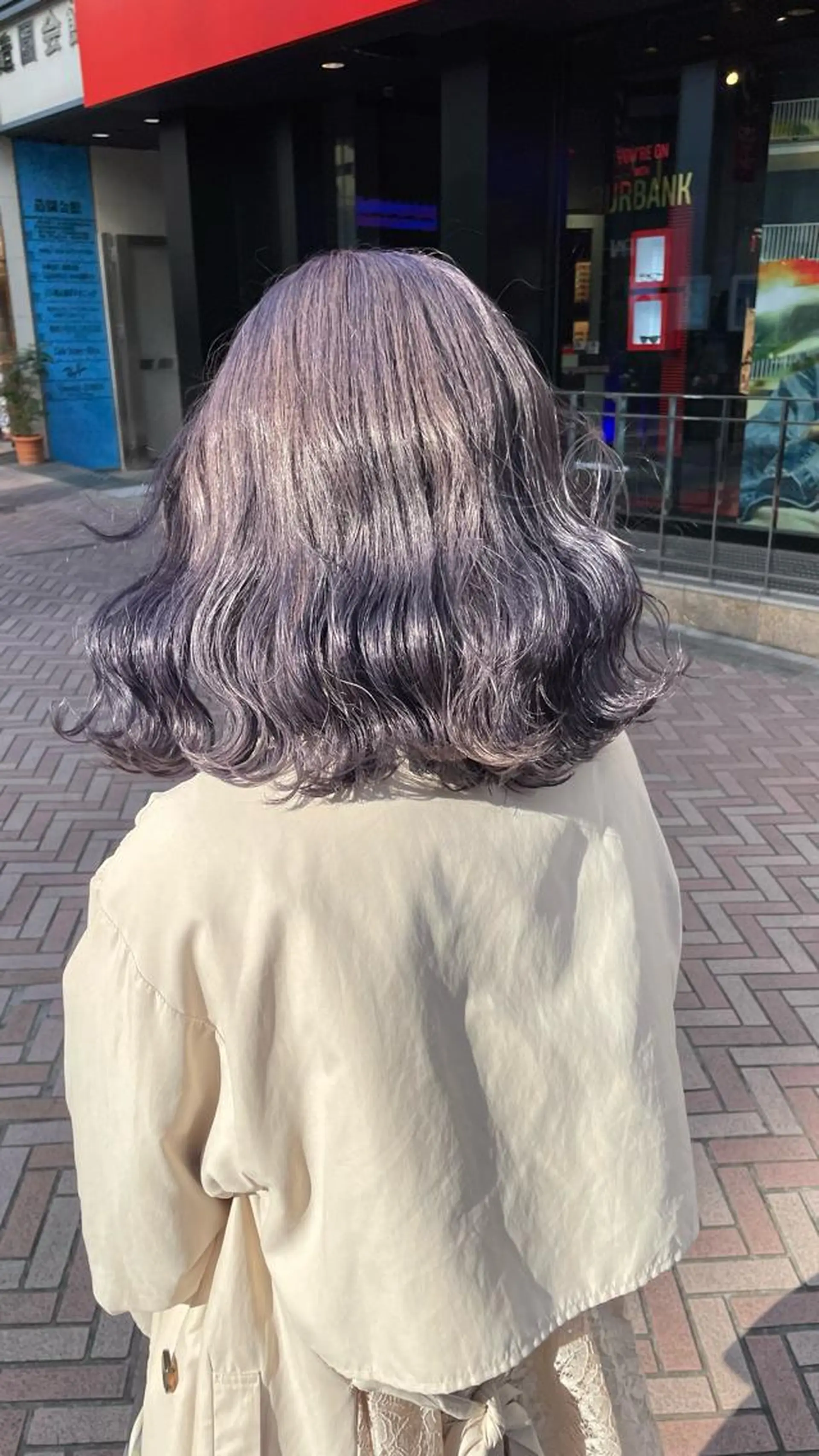 ミディアム カラー ゆう🫧 透明感/ハイトーンのヘアスタイル