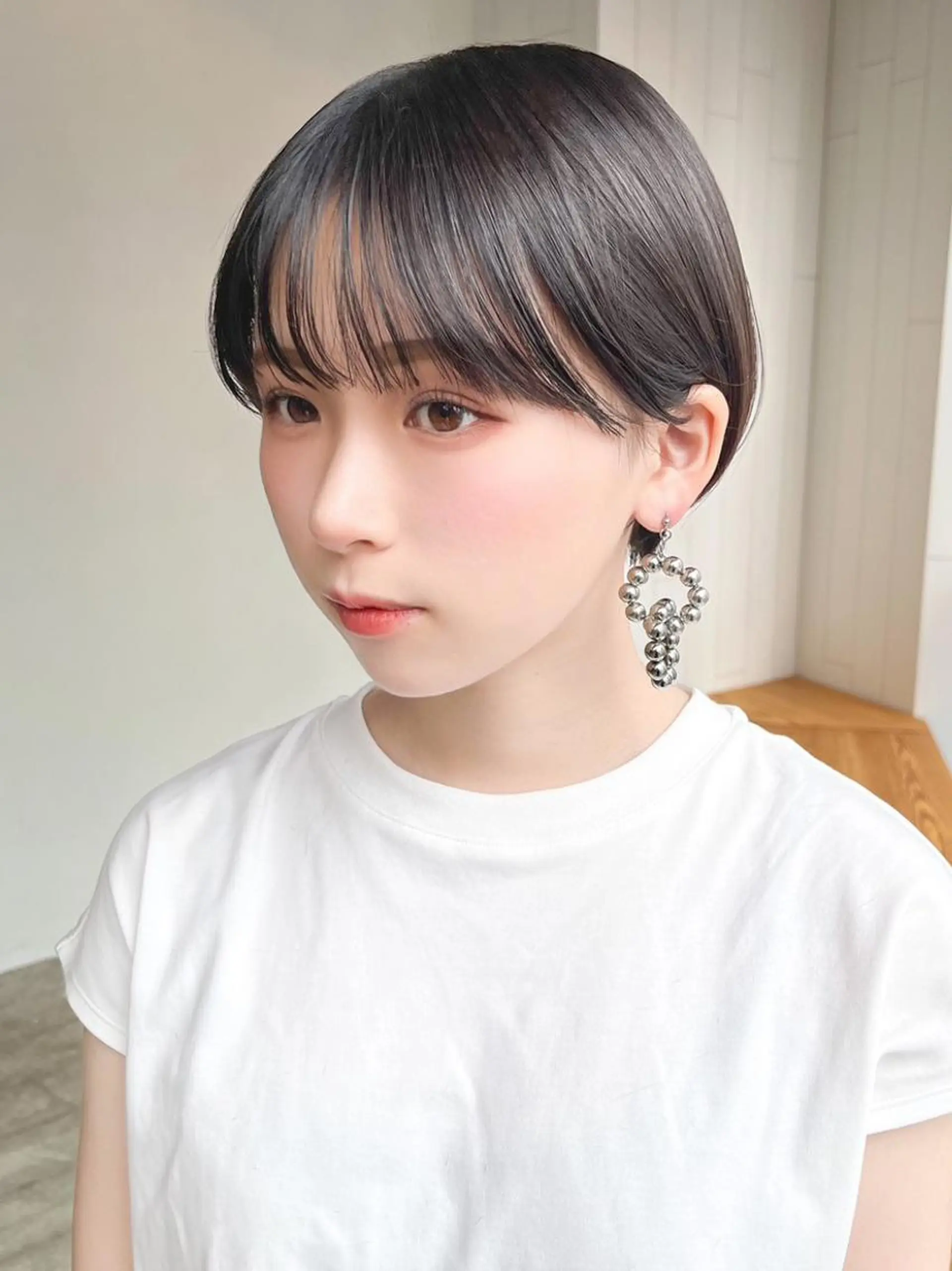 ショート カラー ショートヘア カット ヘアカラー トリートメント ITbyALBUM 八王子店のヘアスタイル