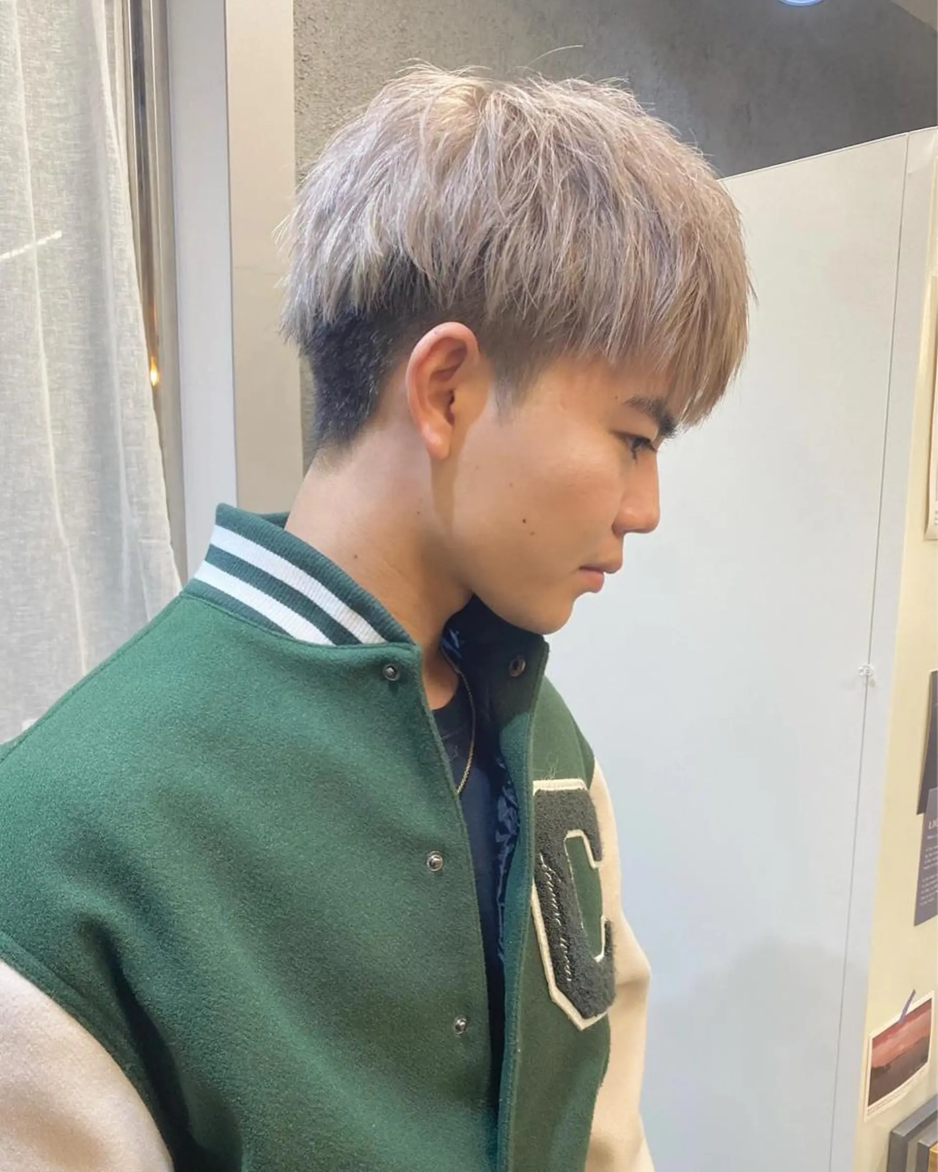 ショート カラー ブリーチ ハイトーンカラー ショートヘア カット ヘアカラー PEYP prod ICON所属・パーマ/ケアブリーチ /博多/YOSUKEのヘアスタイル