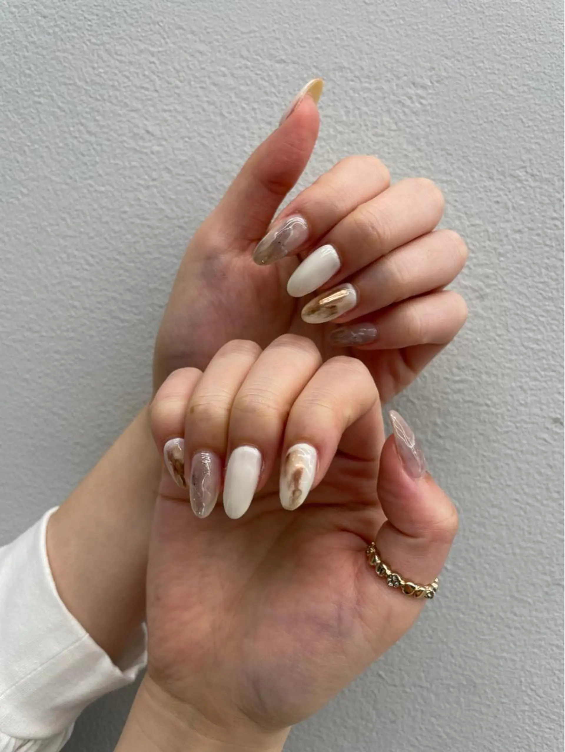 ネイル 束感まつ毛/ネイル/ LED♥KIRARAのマツエク・マツパデザイン