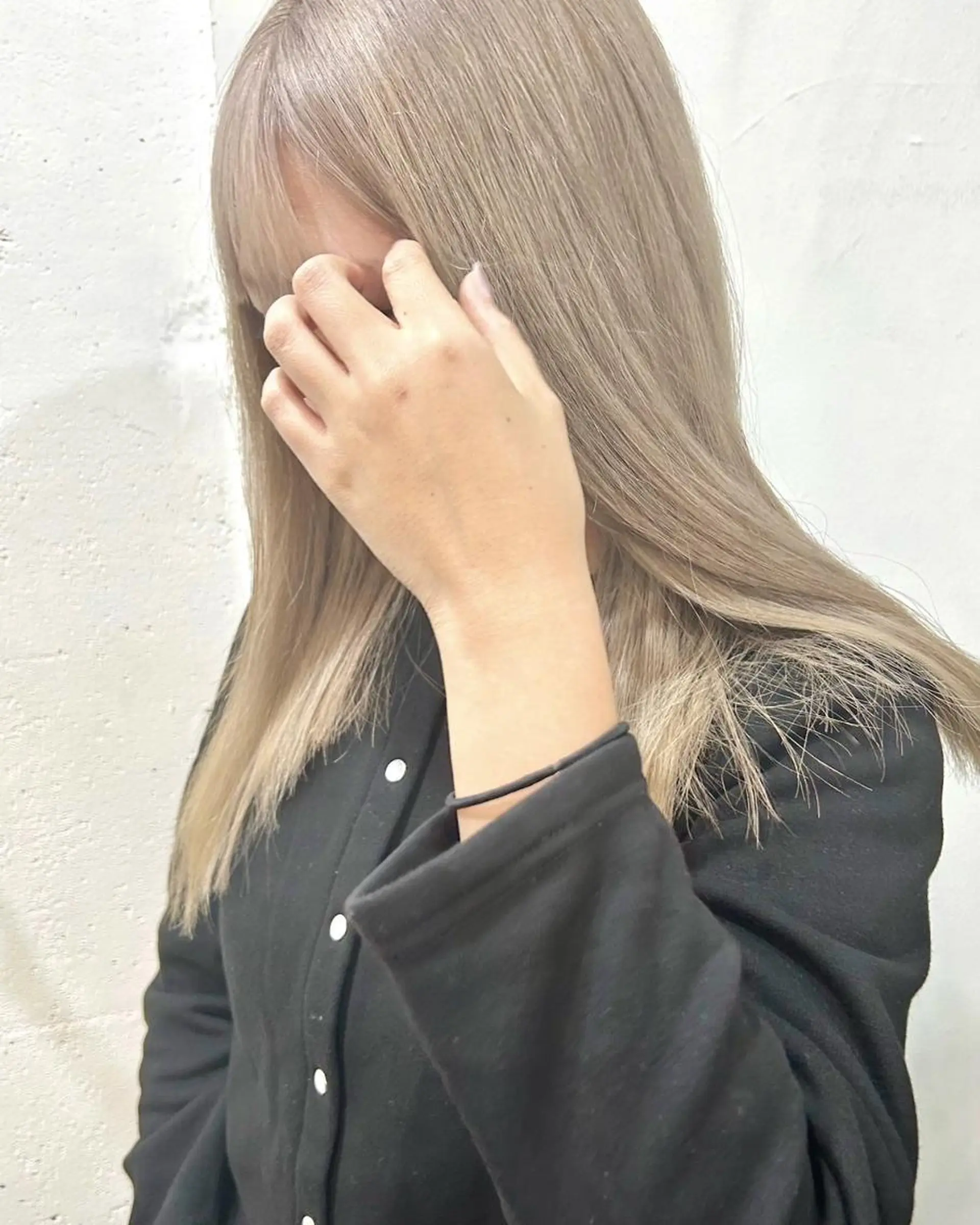 ロング カラー カット ヘアカラー トリートメント 🌼U24 ヘアデザインラボのヘアスタイル