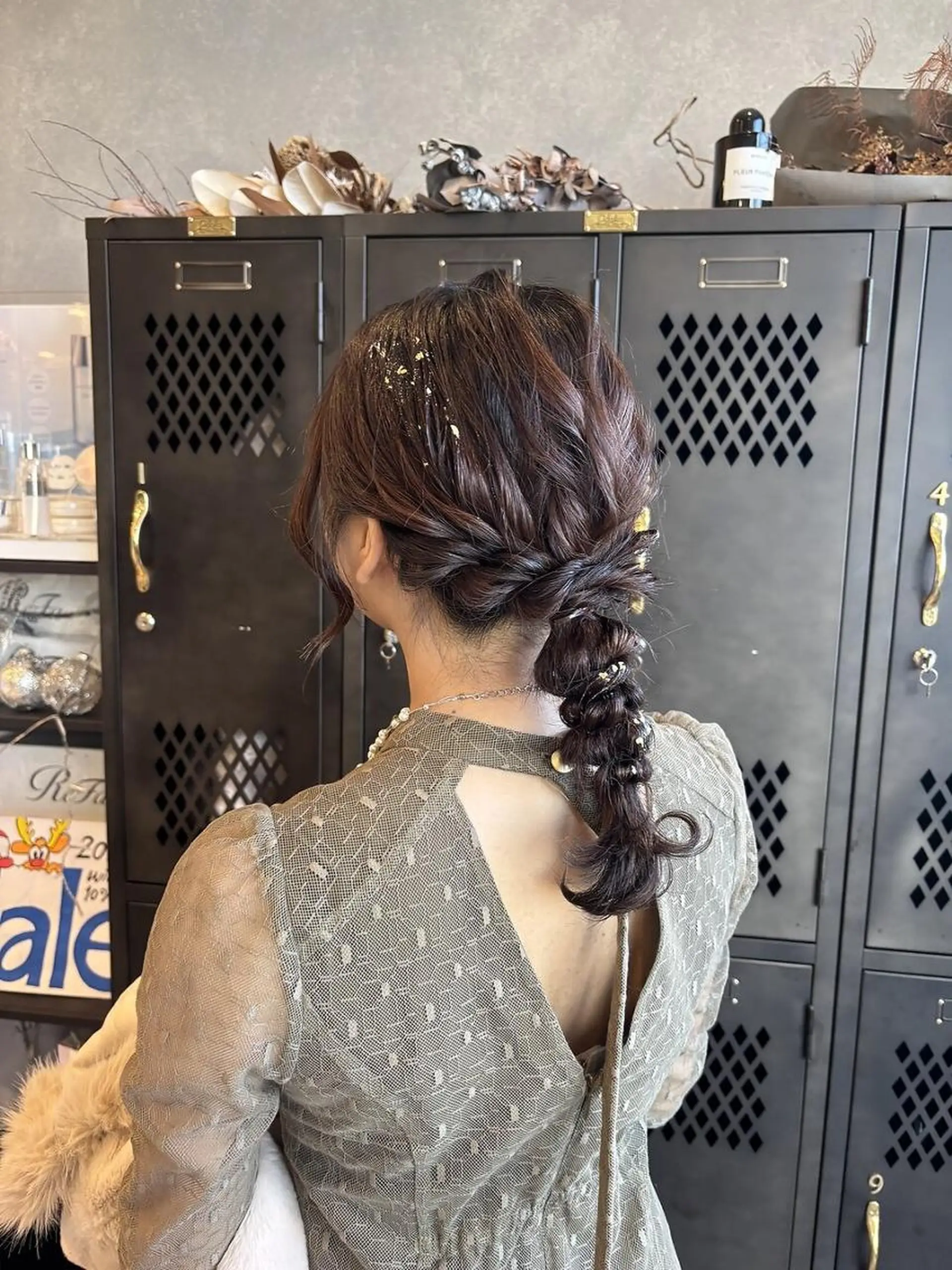 ヘアアレンジ カラー ✨艶カラー・ストレー ト✨Lissのヘアスタイル
