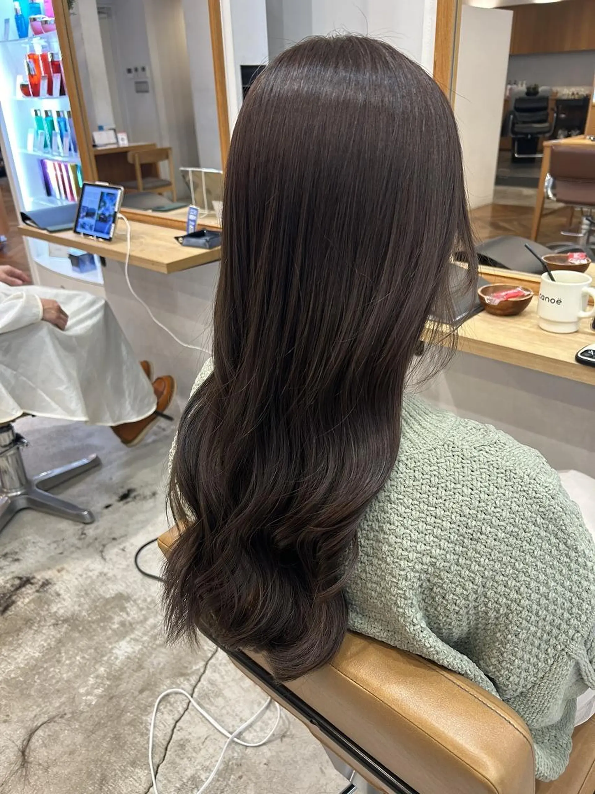 ロング カット パーマ カノエ矢原店 /かえでのヘアスタイル