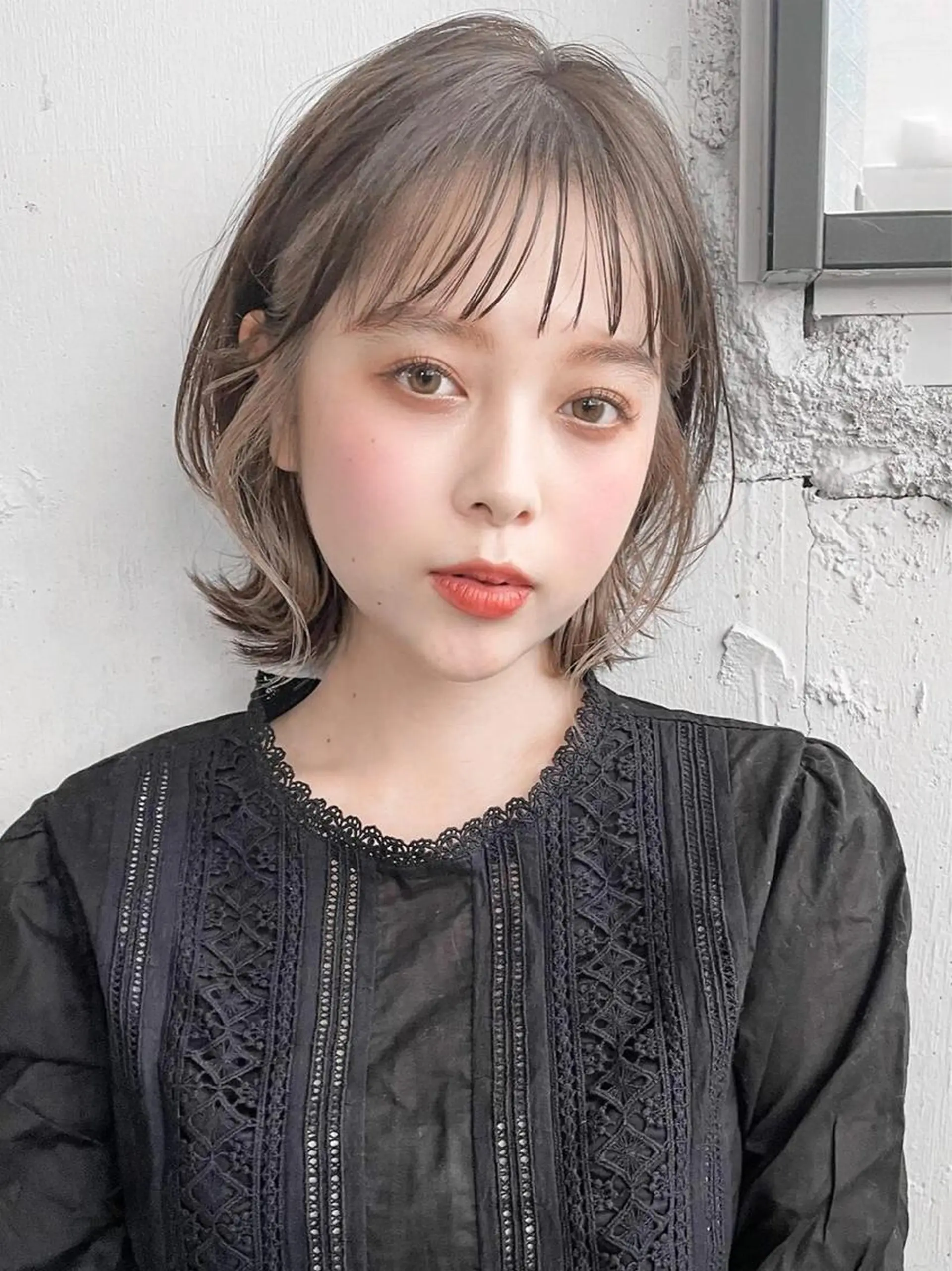 ミディアム 田川 弥空のヘアスタイル