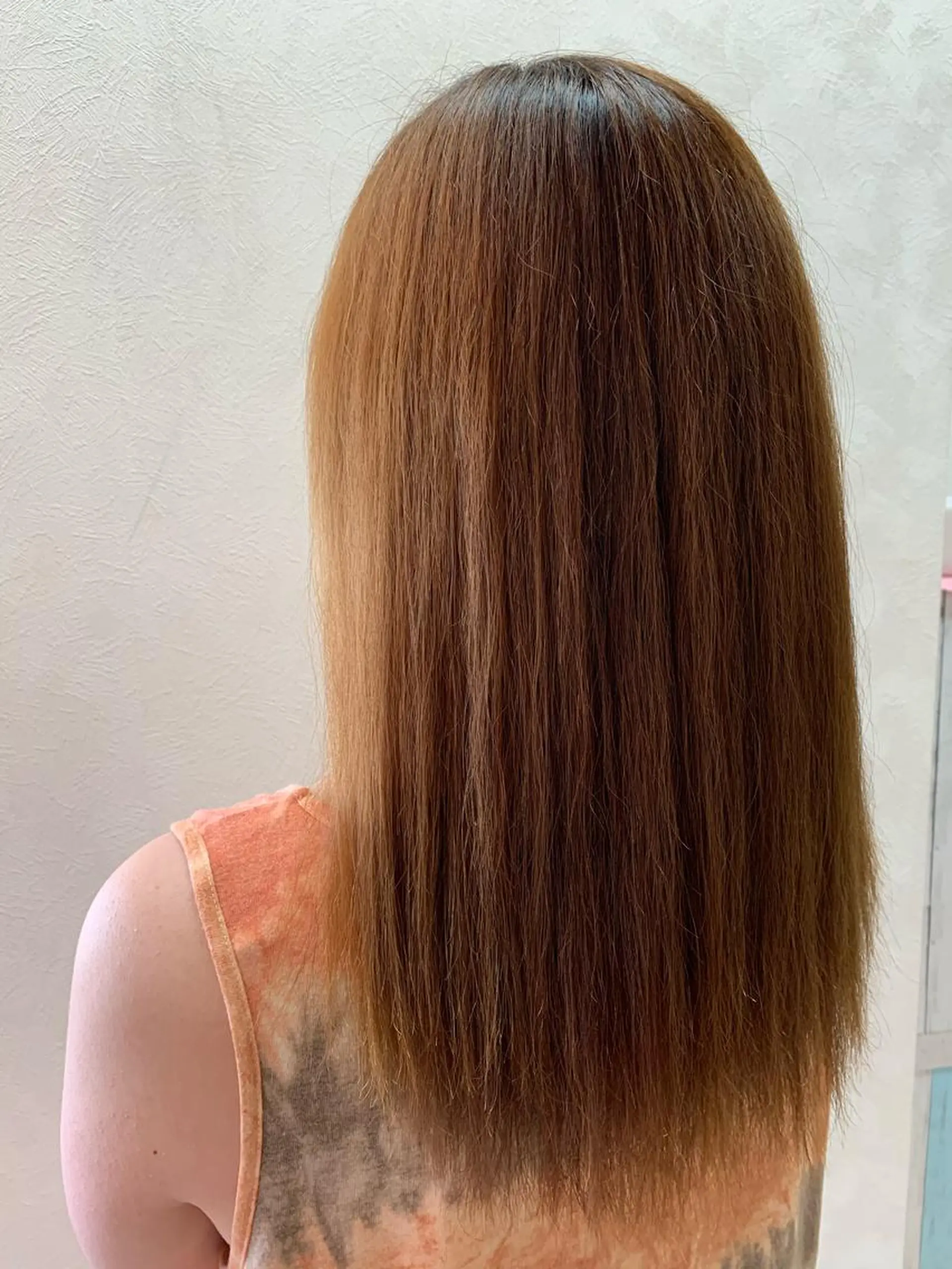 セミロング 加藤 遥花のヘアスタイル