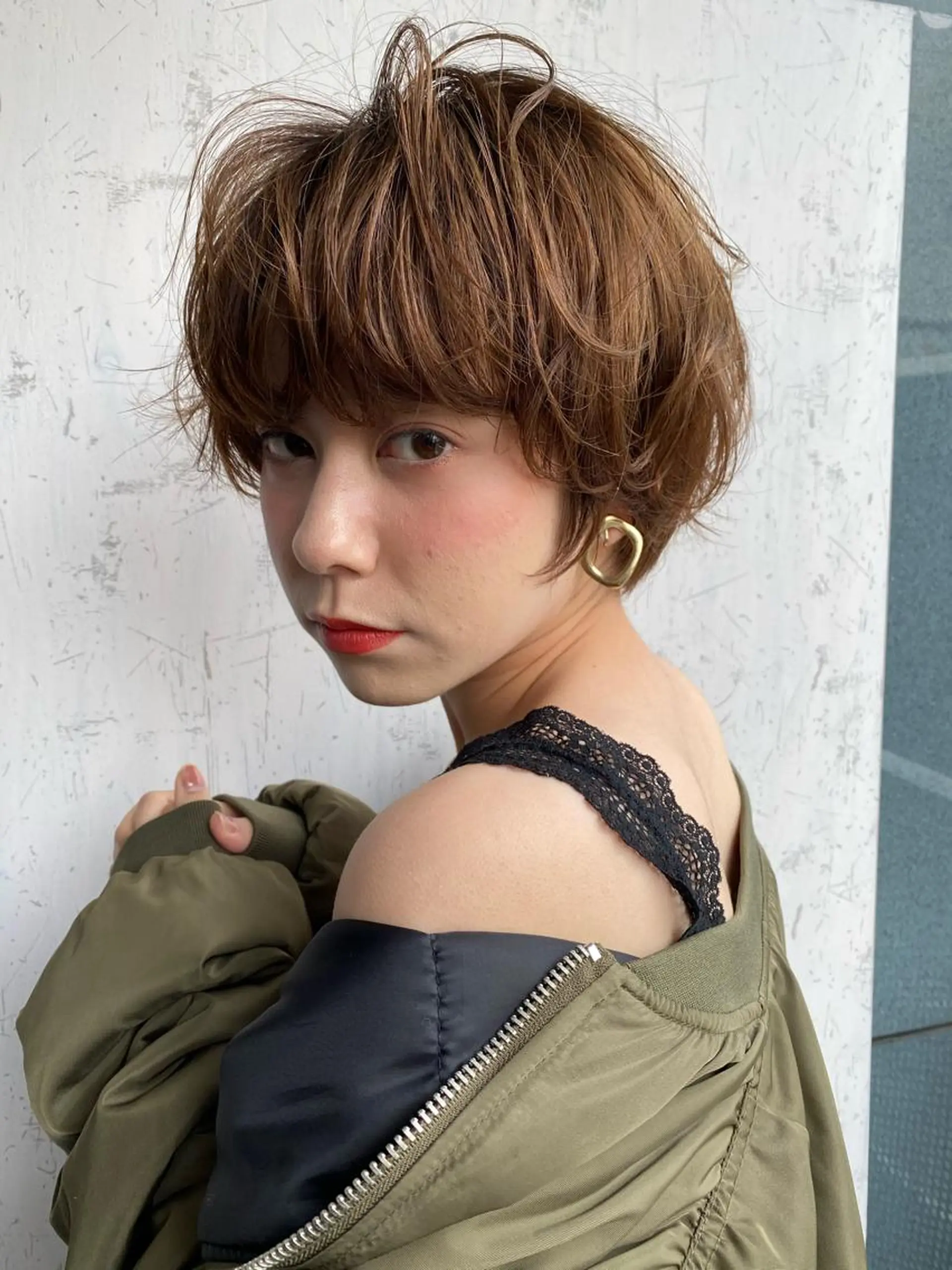 ショート カット ヘアカラー トリートメント 🔥似合わせのプロ 🔥REGOのヘアスタイル