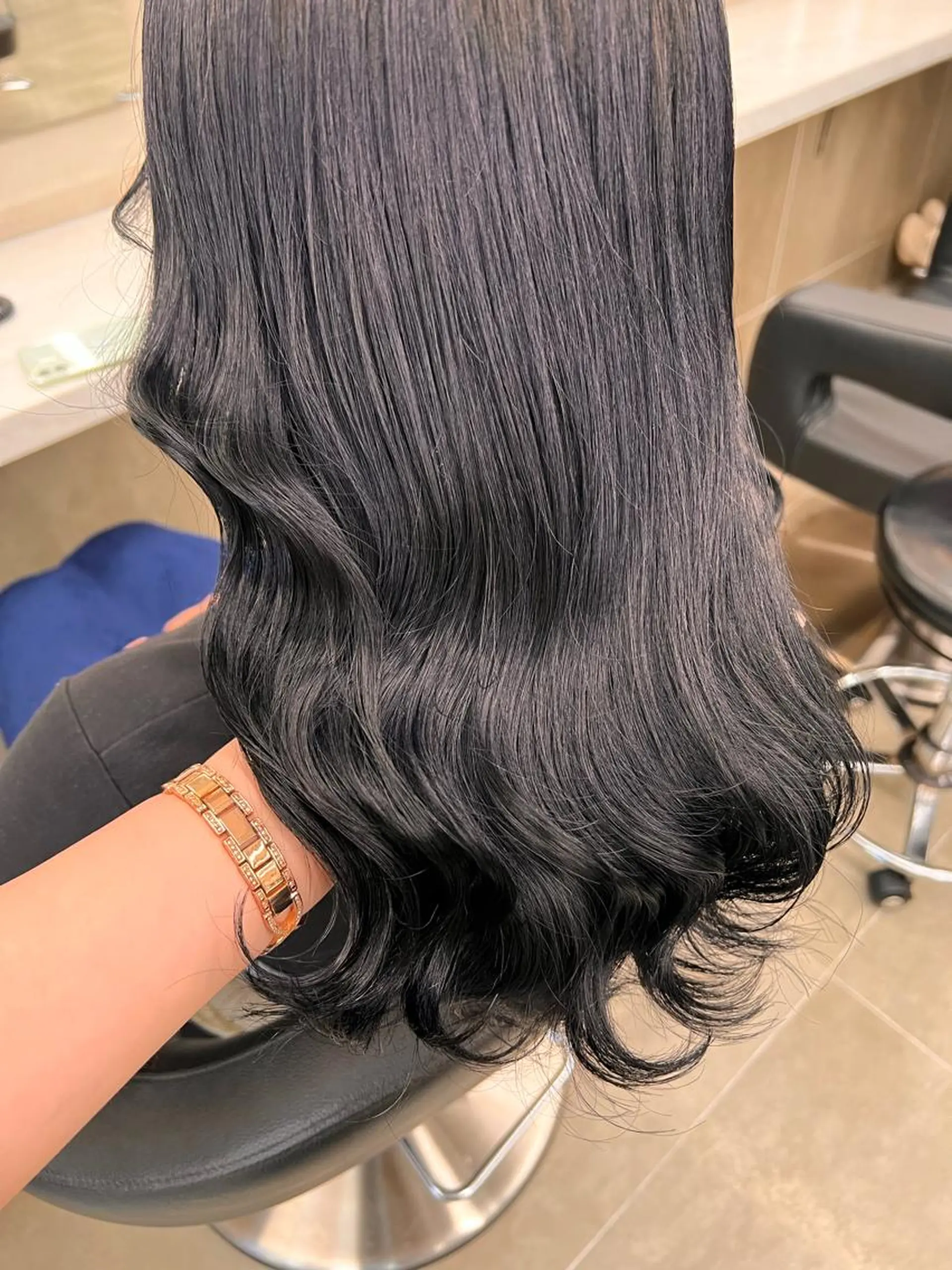 セミロング 💖札幌カラー 指名No.1💖玲奈のヘアスタイル