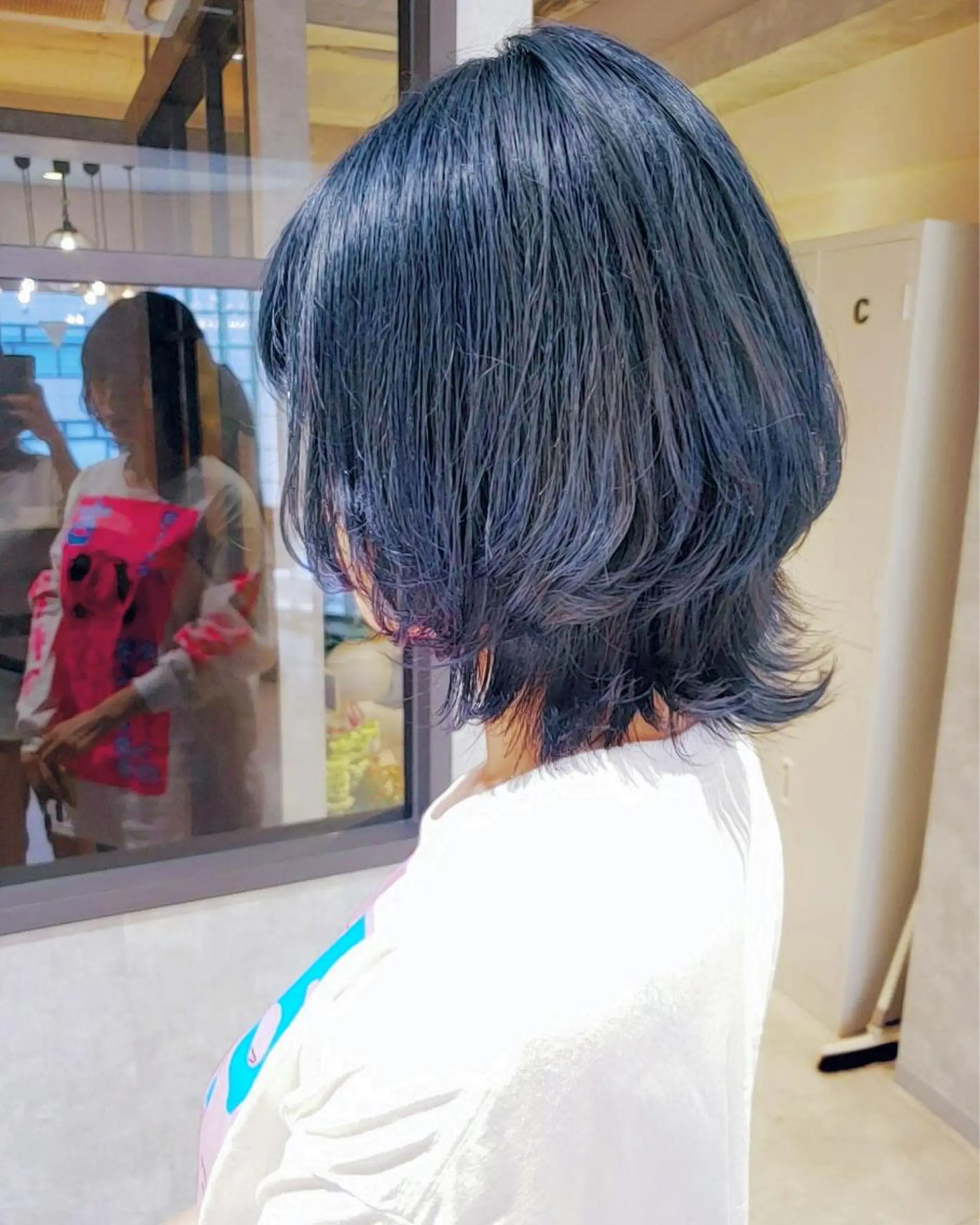 ショート カラー ネイビーカラー arrow🖤 もえみのその他イメージ