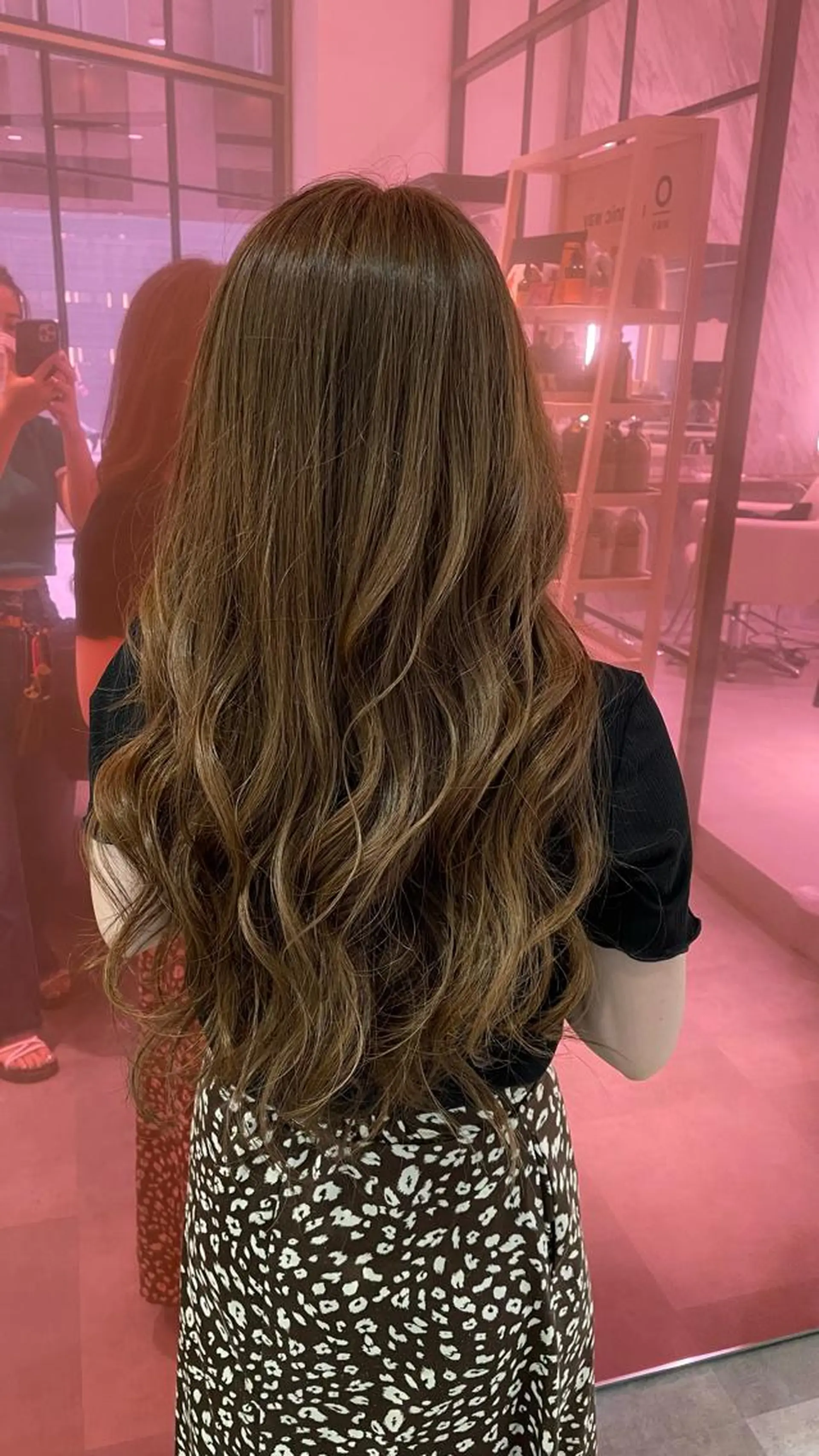 ロング パーマモデル募集🌈 森脇帆南のヘアスタイル