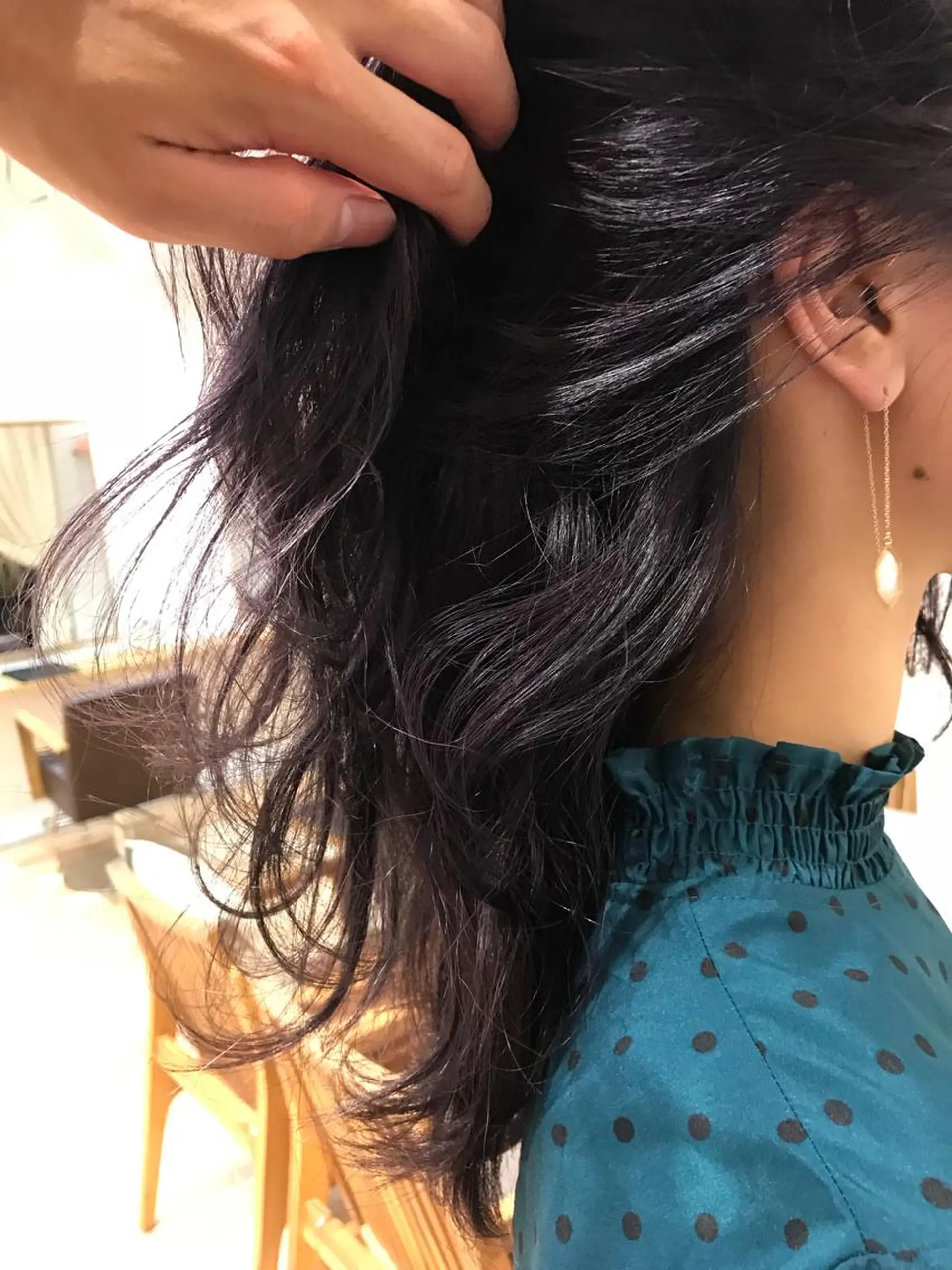 ロング アッシュ DopeLIT モデル募集中のヘアスタイル
