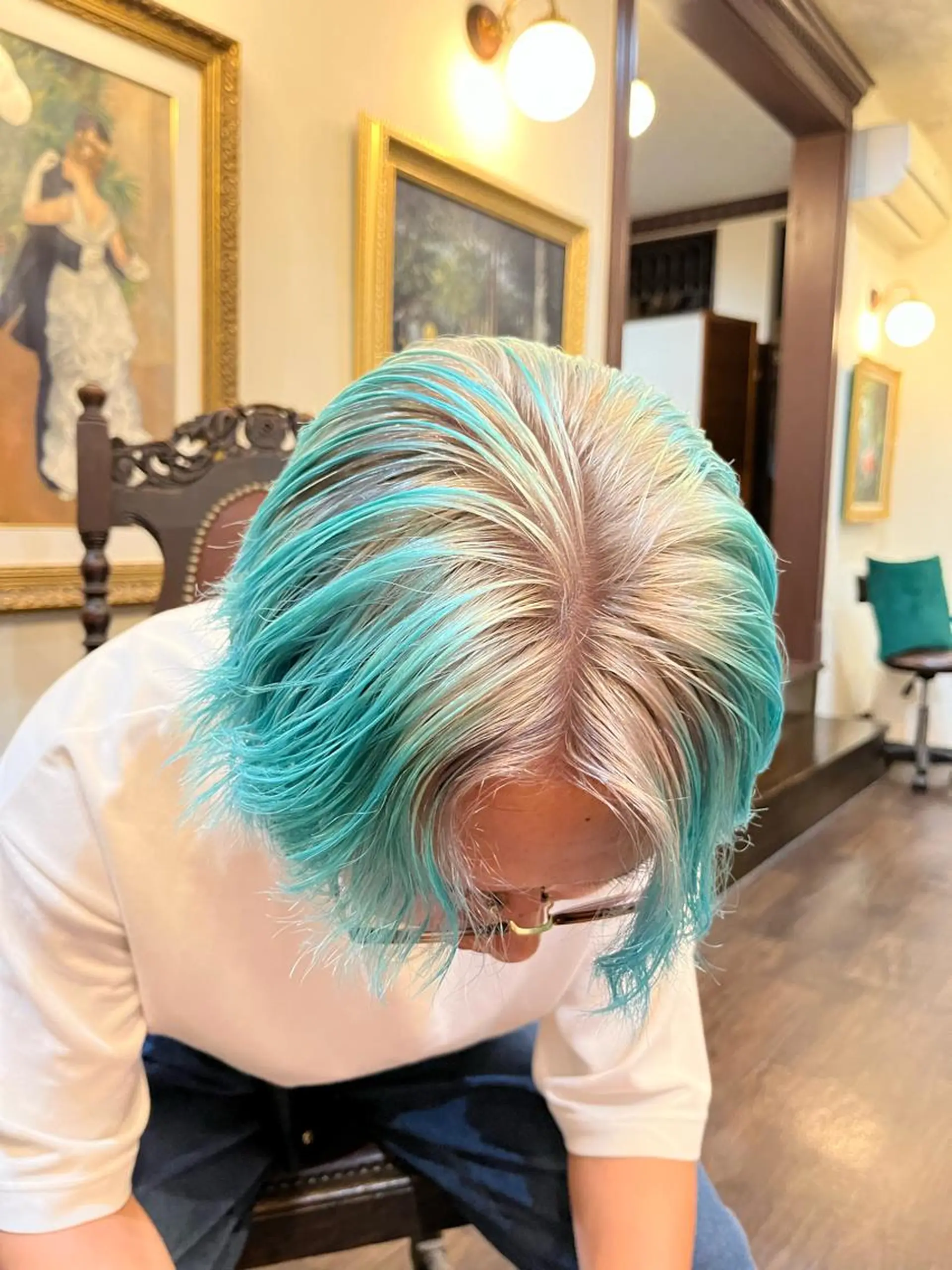 カラー メンズ HARUTA /FLORIAN田原のヘアスタイル