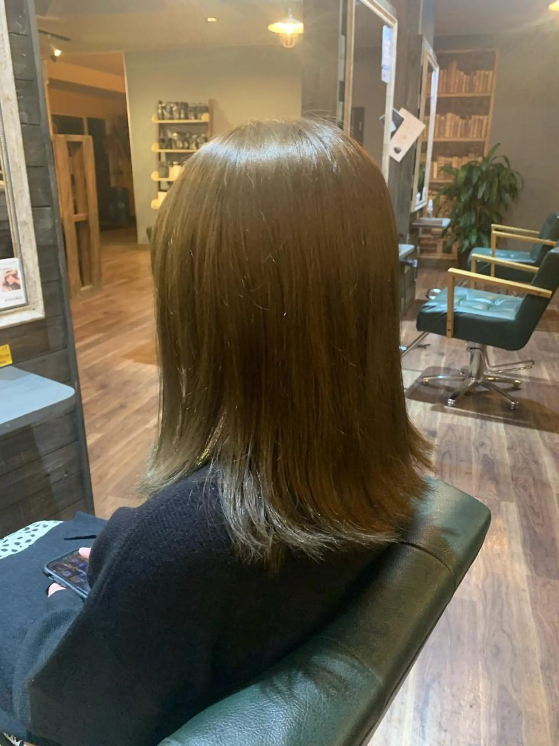 ミディアム カラー 河村 健太のヘアスタイル