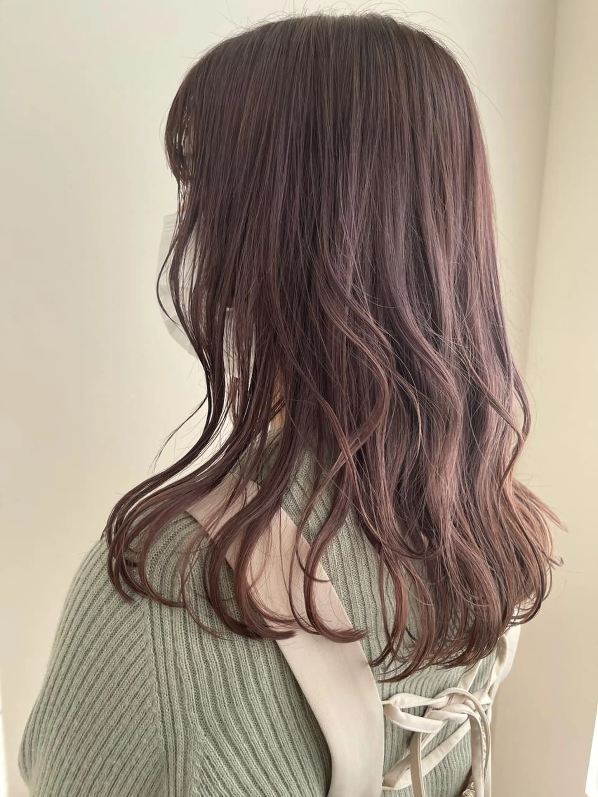 ミディアム カット ヘアカラー トリートメント イメチェンカット✂️ 錦糸町佐藤店長のヘアスタイル