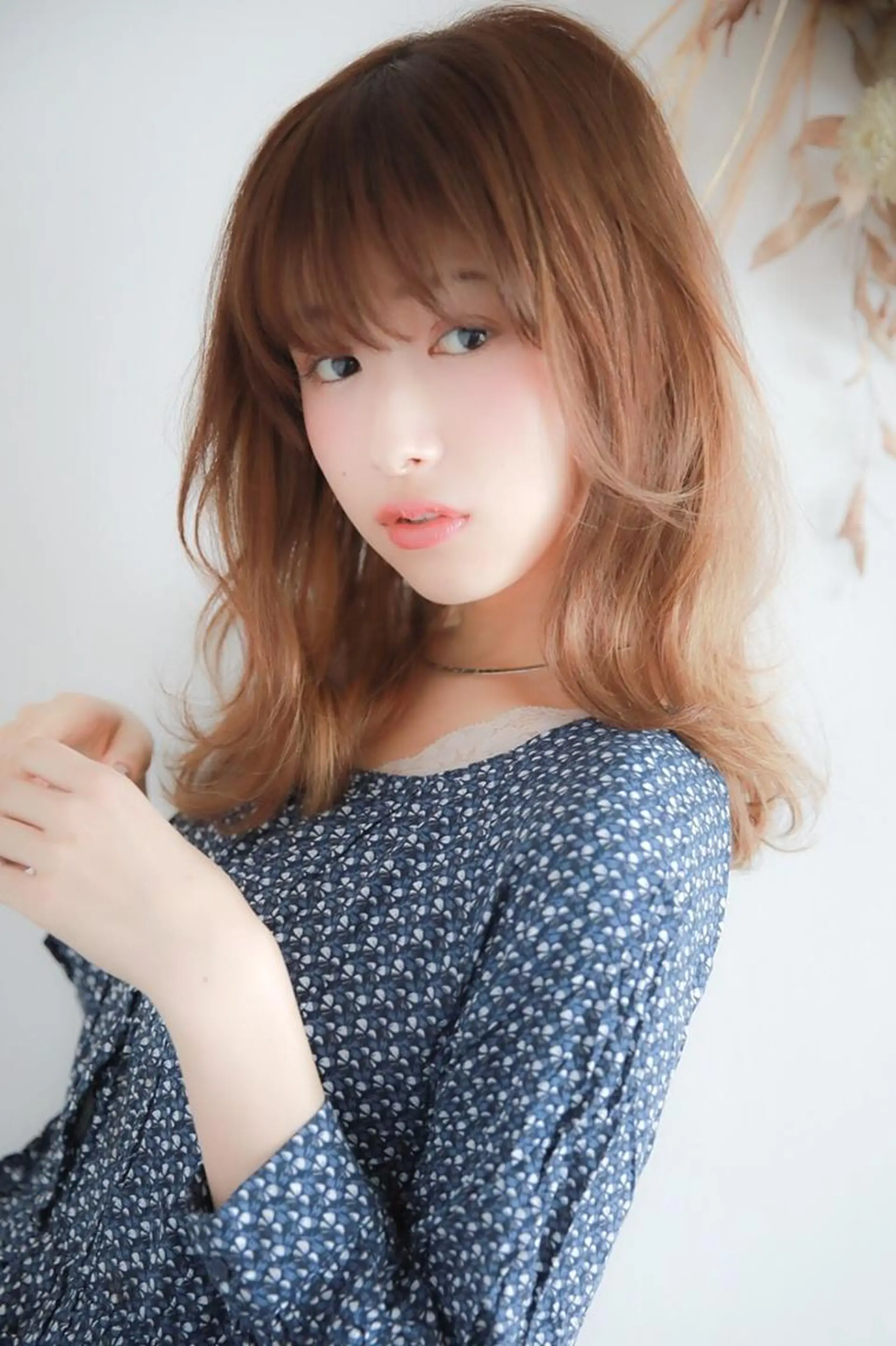 ミディアム カラー マツエク・マツパ 横浜Bob美容師🤎 ERINAのヘアスタイル