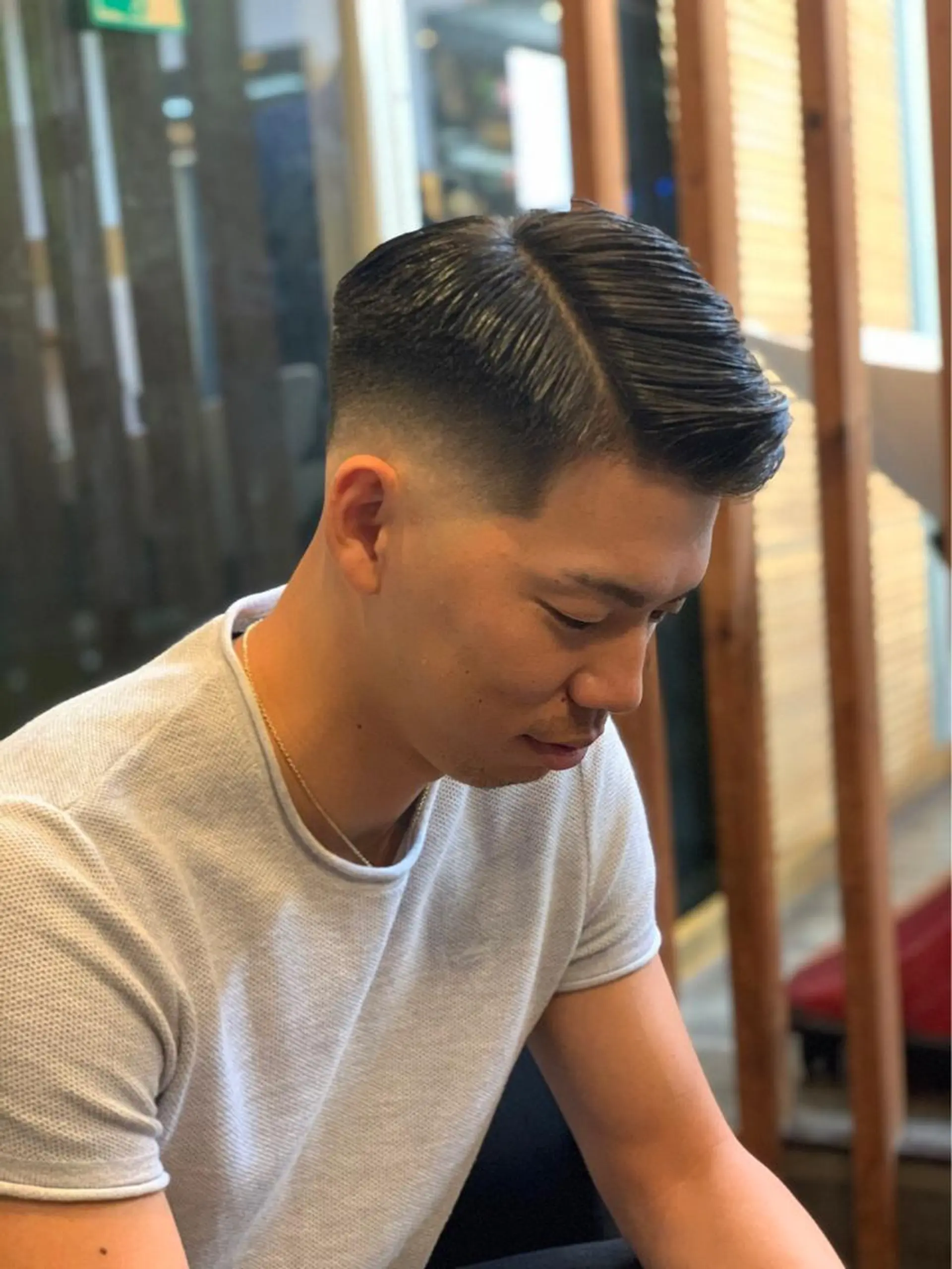 ショート メンズ フェードカット スキンフェード カット 【店長】小山 泰生のヘアスタイル