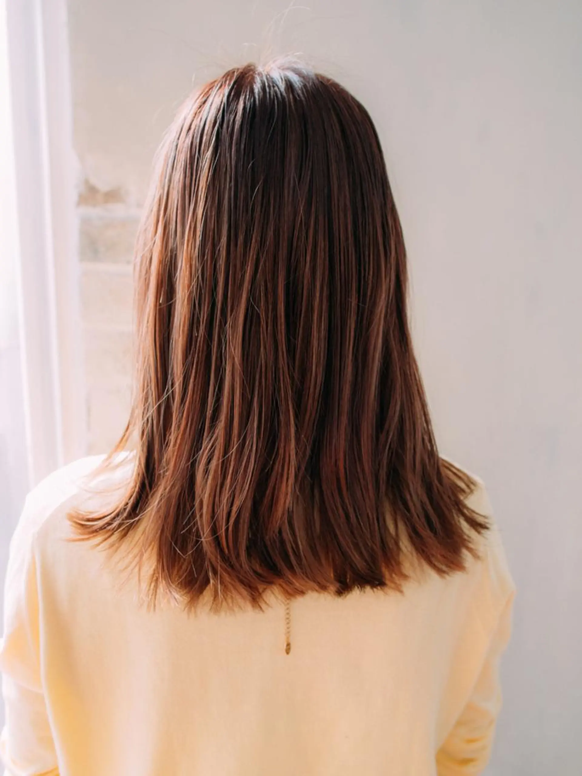 ミディアム カラー ヘアアレンジ カット ヘアカラー トリートメント ヘッドスパ 北九州美容室 🕊️わかな✂︎のヘアスタイル