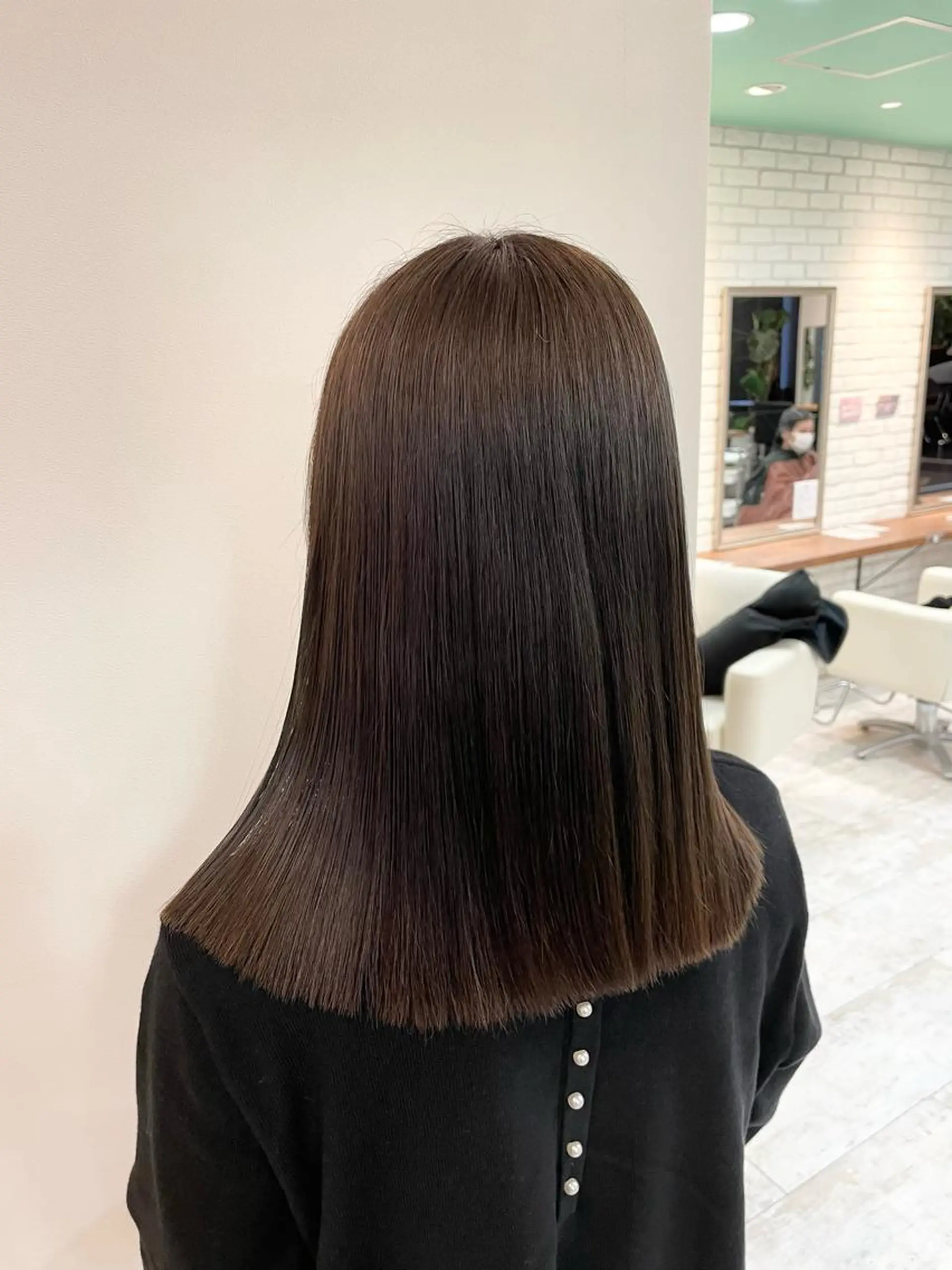 セミロング カラー ダブルカラー/ レイヤー🍒齋藤 澪のヘアスタイル