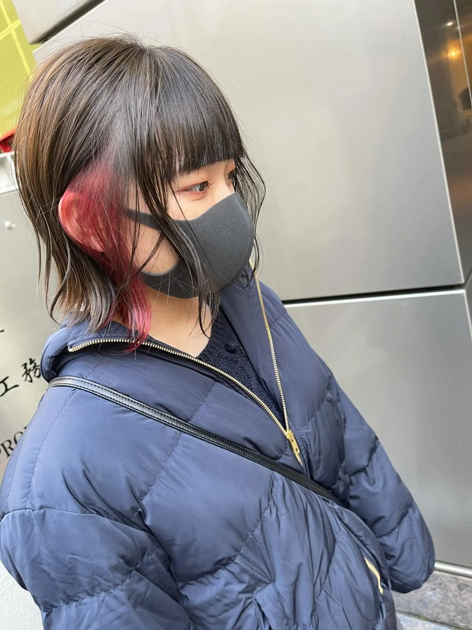 ミディアム 外ハネヘア 千崎 聖太のヘアスタイル