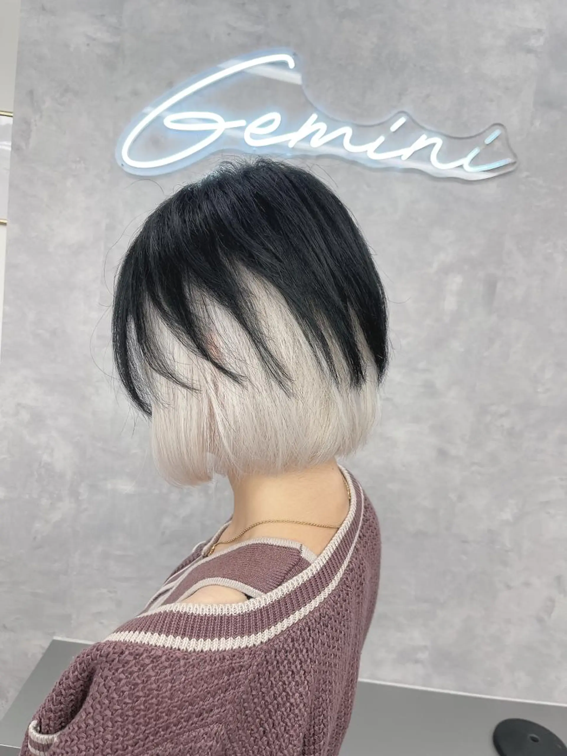 カラー Gemini代表 Maedaのヘアスタイル