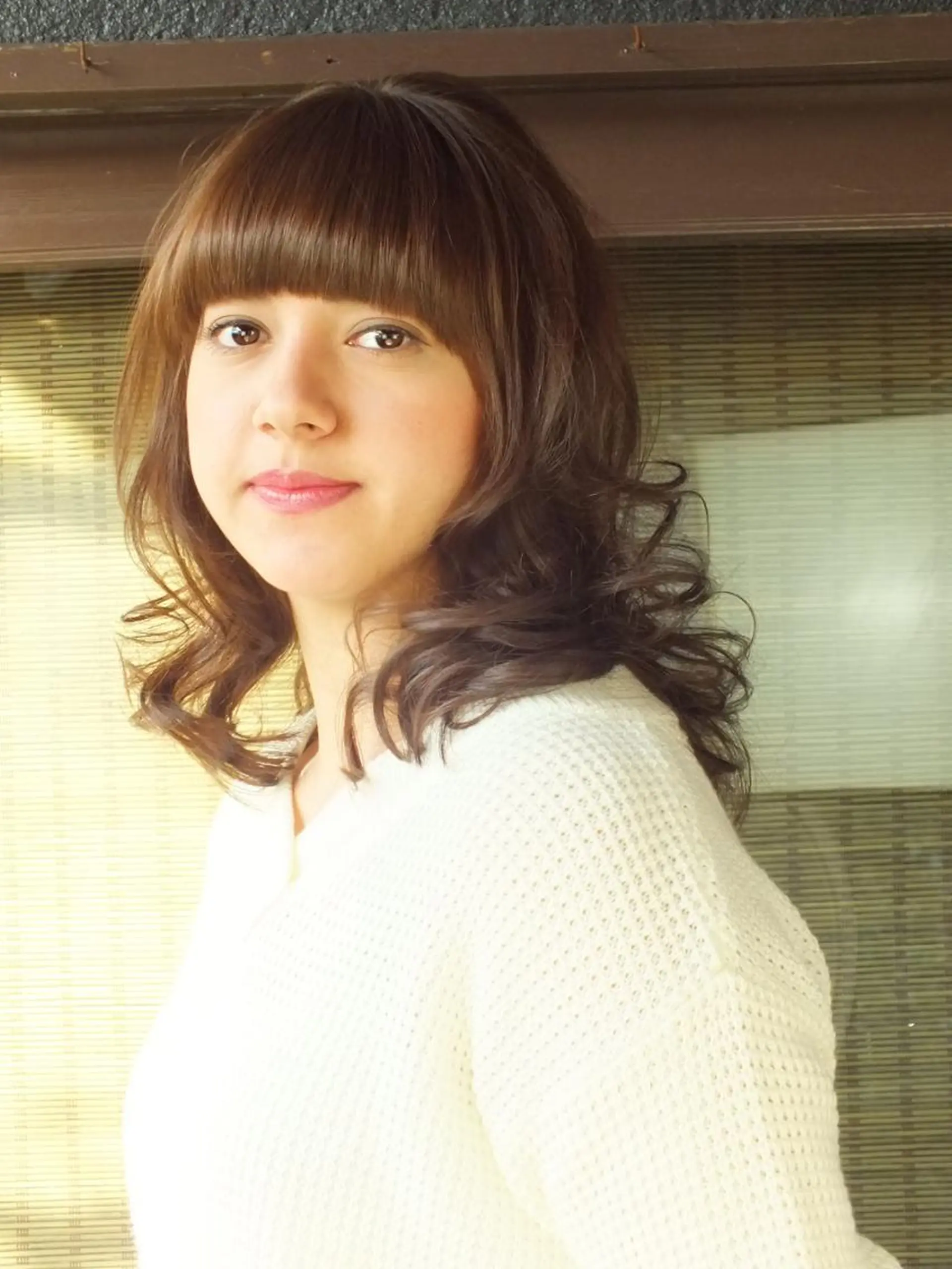 セミロング ＠kutsu tetsuoのヘアスタイル