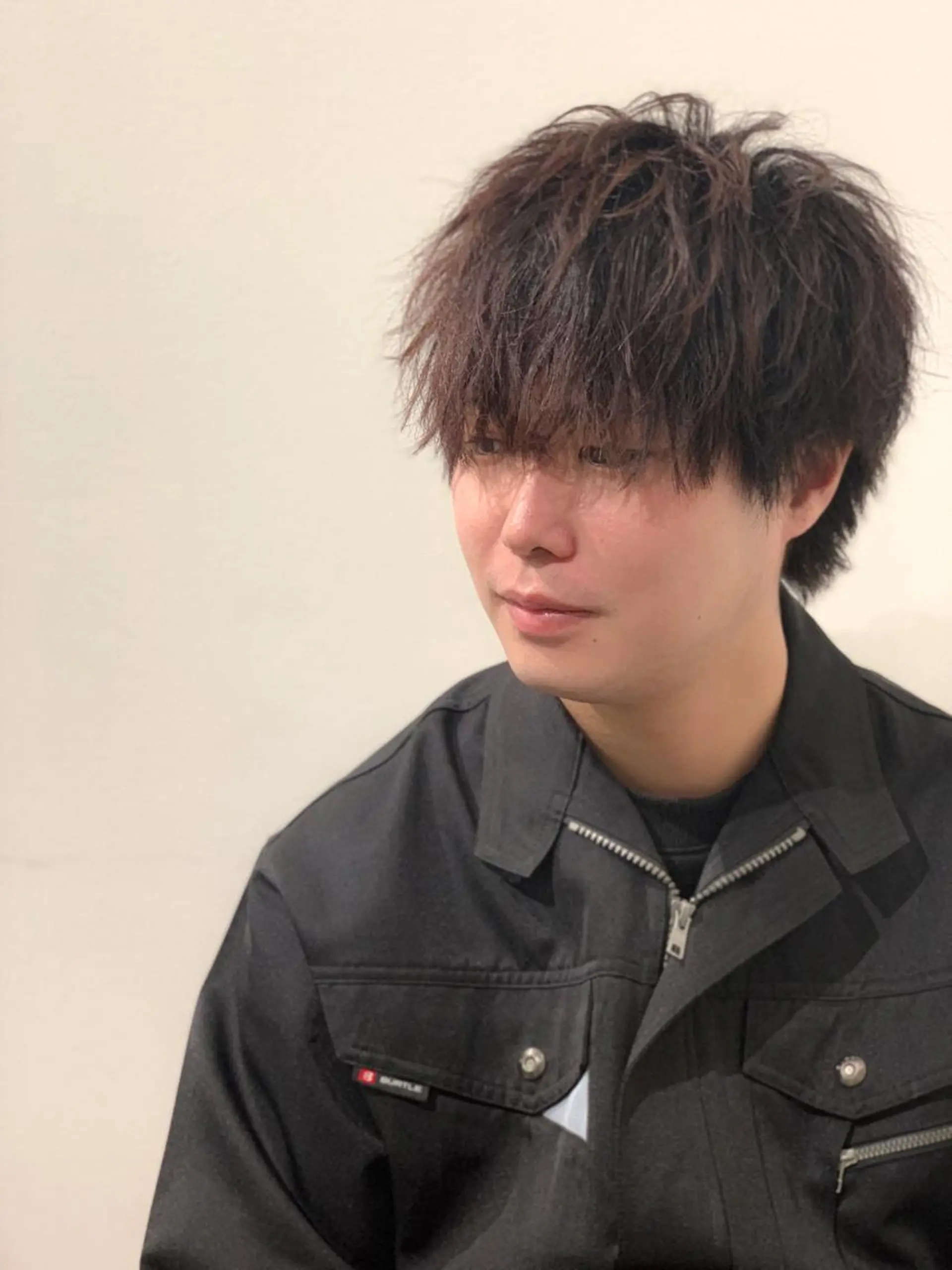 ショート パーマ メンズ ✨ハイライトの達人 ボブ/ショート/雪下のヘアスタイル