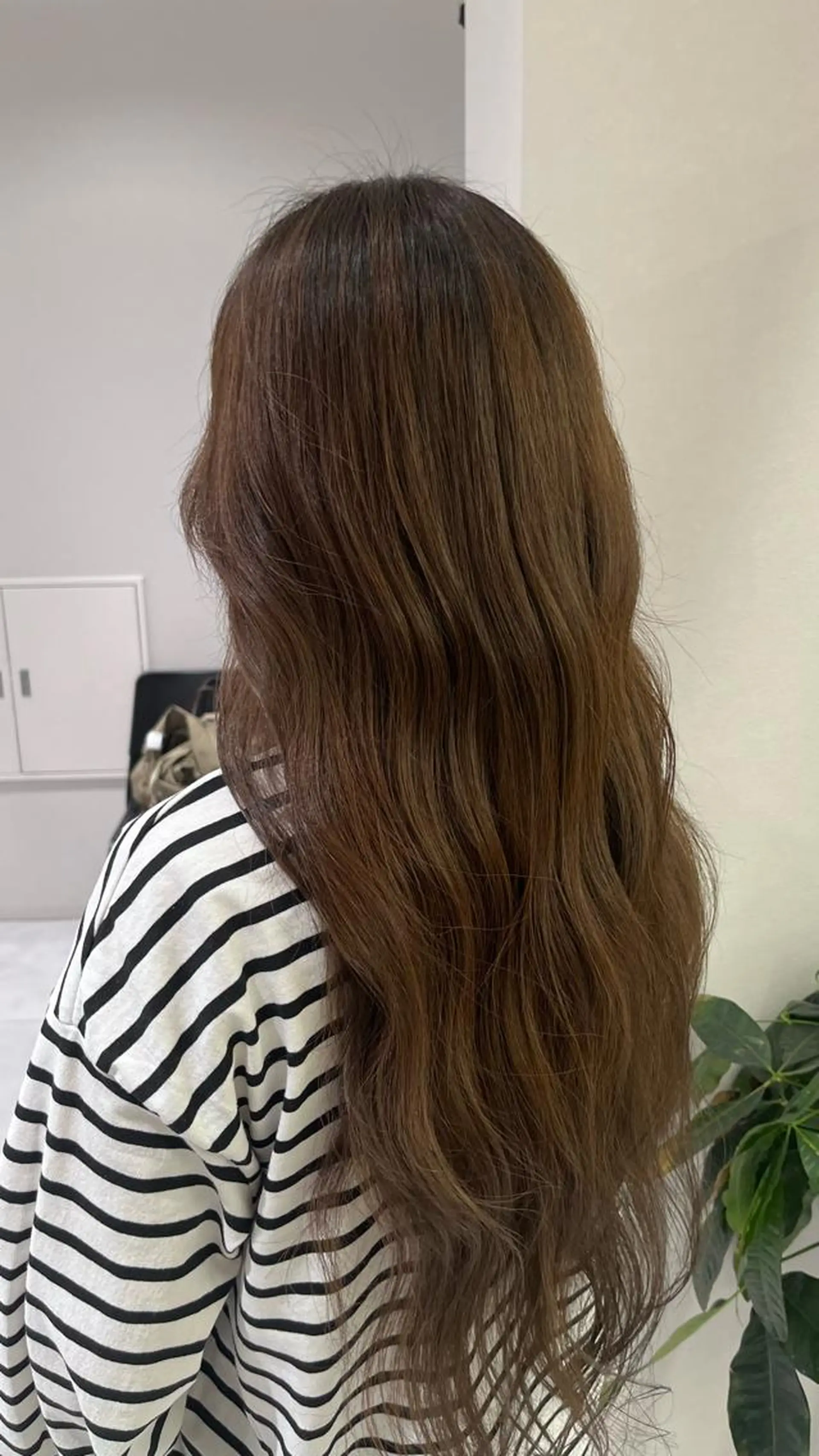 ロング カラー 髪質改善/レイヤー 兼折楓馬のヘアスタイル