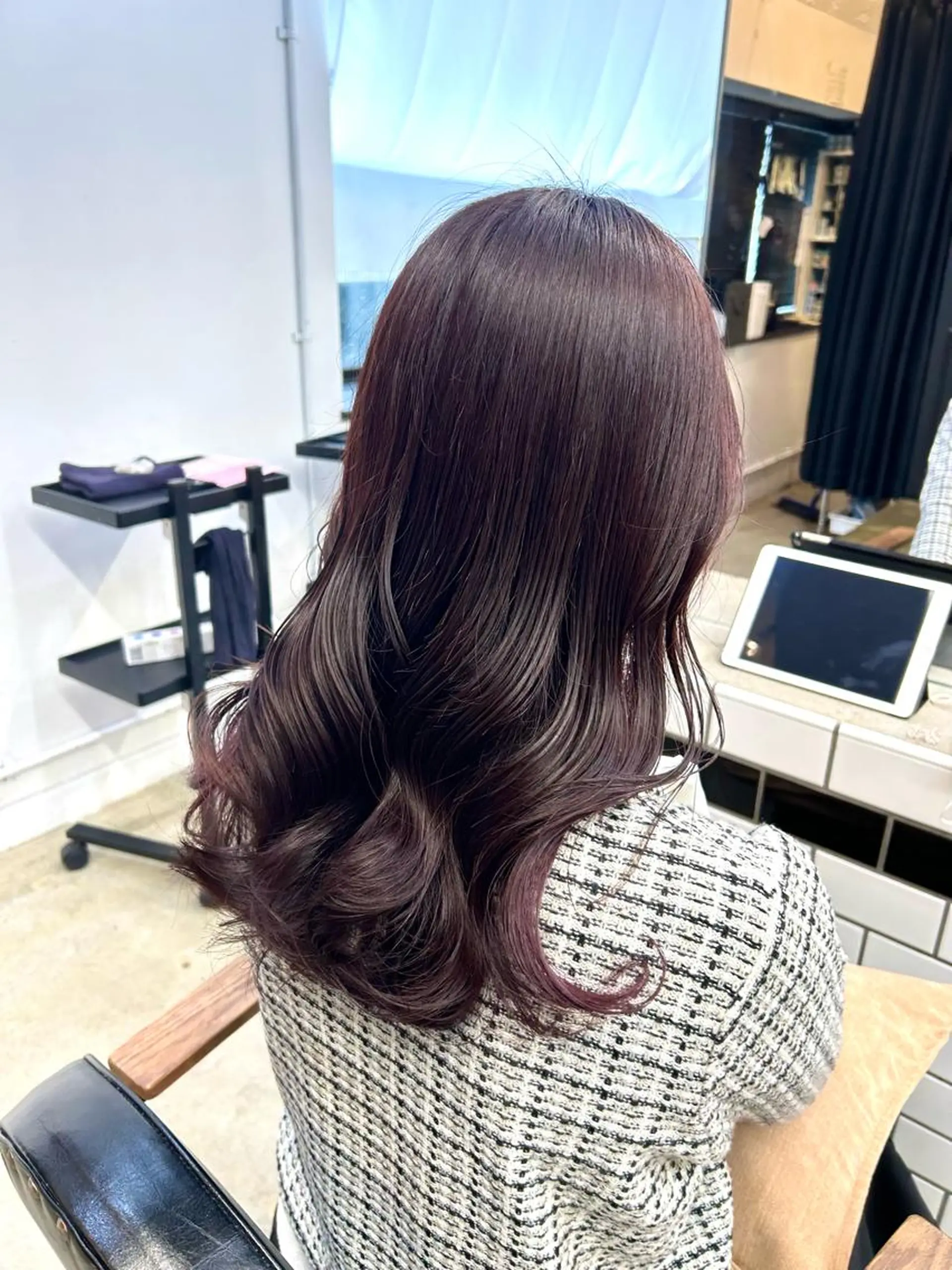 ロング カラー ヘアアレンジ カット ヘアカラー トリートメント 🎀暖色カラー🎀 ♡yurika♡のヘアスタイル