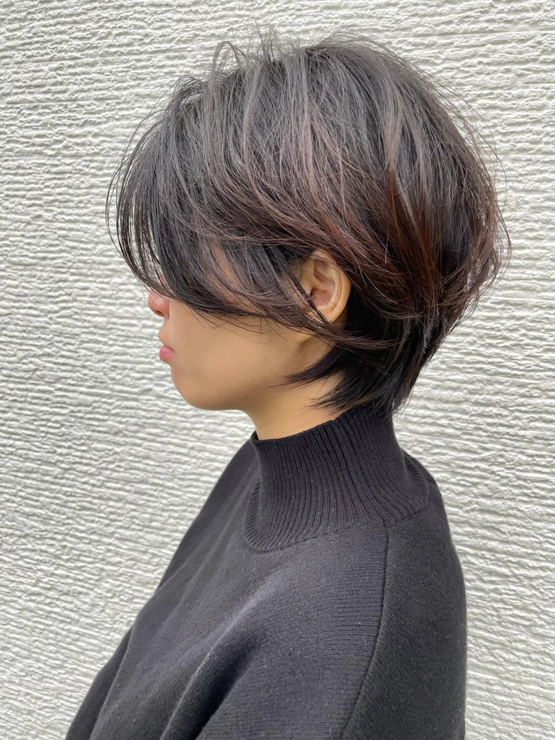 ショート ショートボブ ボブ ショートヘア メンズヘア特化 崎田 成人のヘアスタイル