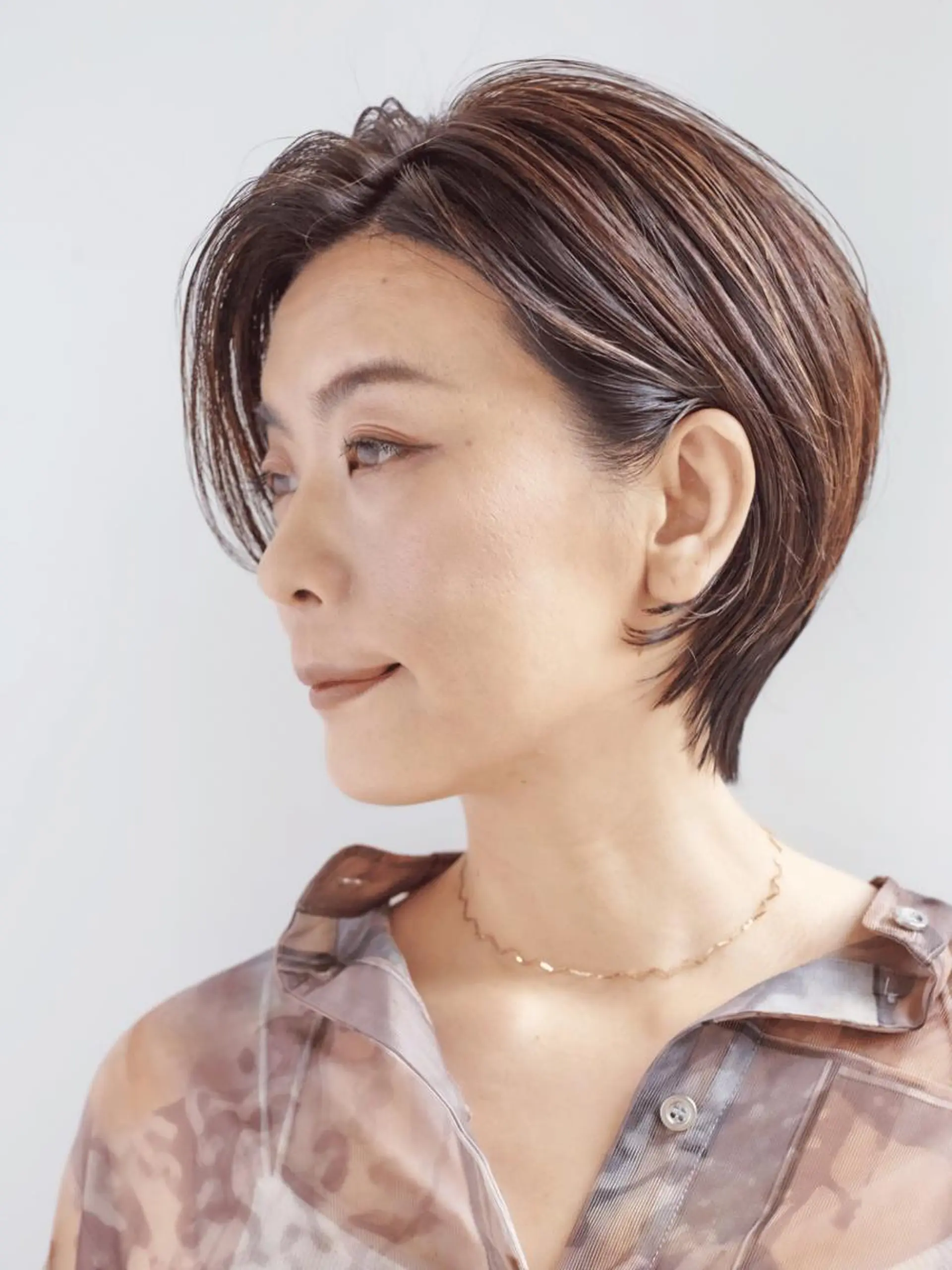 ショート カラー カット ヘアカラー トリートメント Ash 店長 木村 和人のヘアスタイル