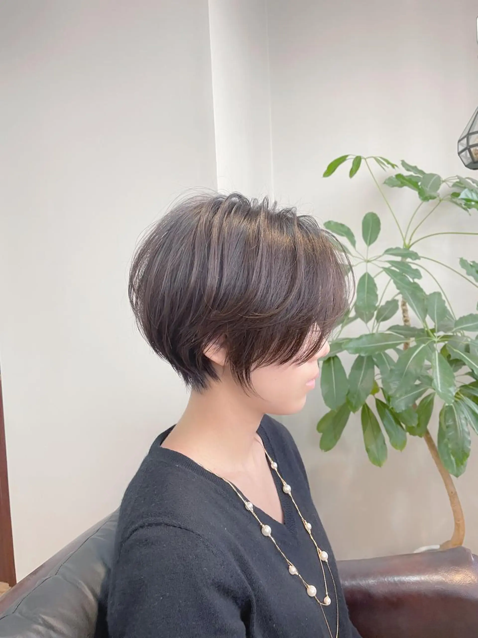 ショート ショートボブ ハンサムショート 丸みショート ボブ くびれヘア アポロ横浜所属・💎桑原勇志/ ショート/ハイトーンのヘアスタイル