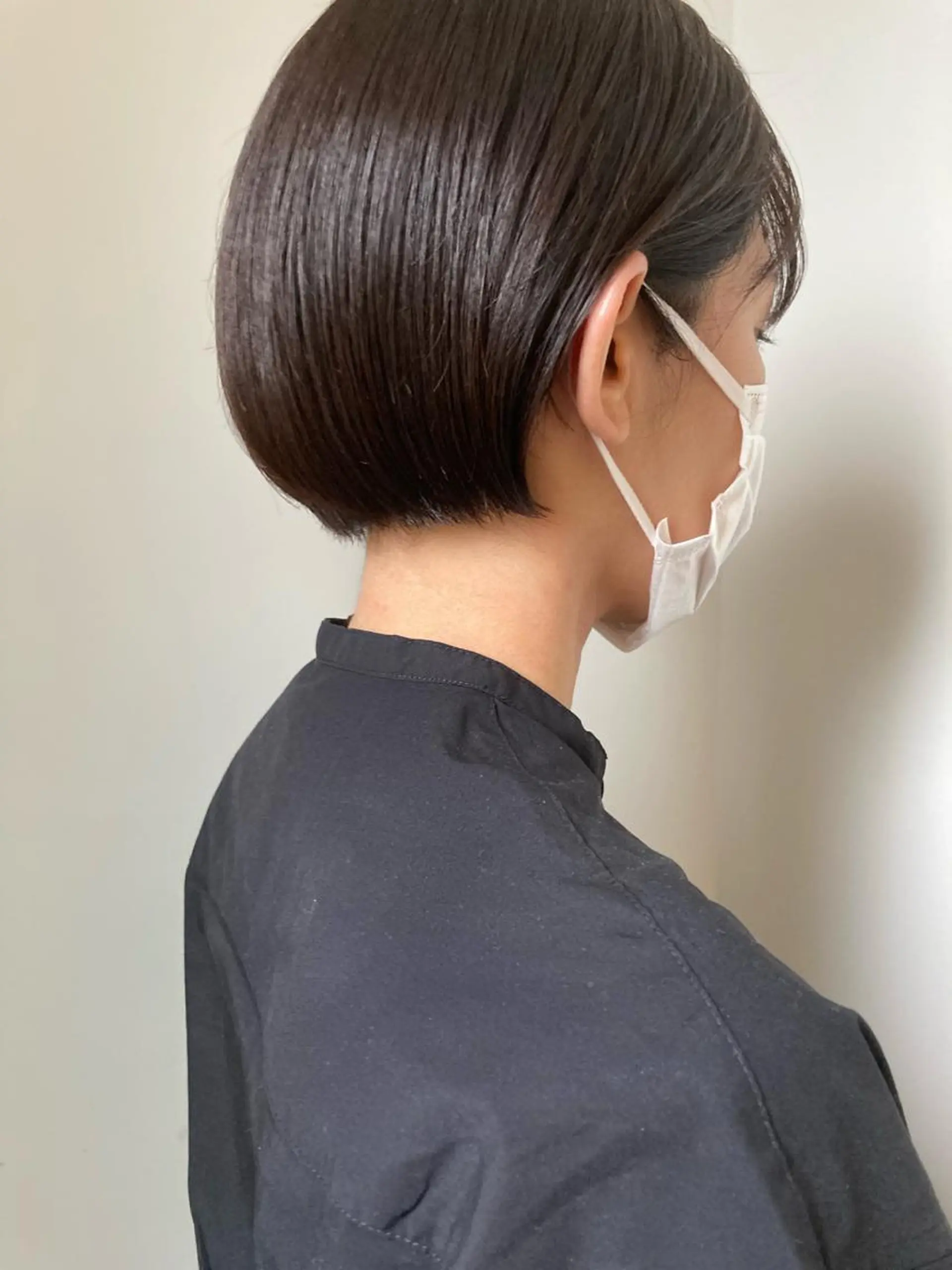 ショート カラー ボブ 伸ばしかけ ショートヘア 小木曽智美 /ボブ/ショートのヘアスタイル