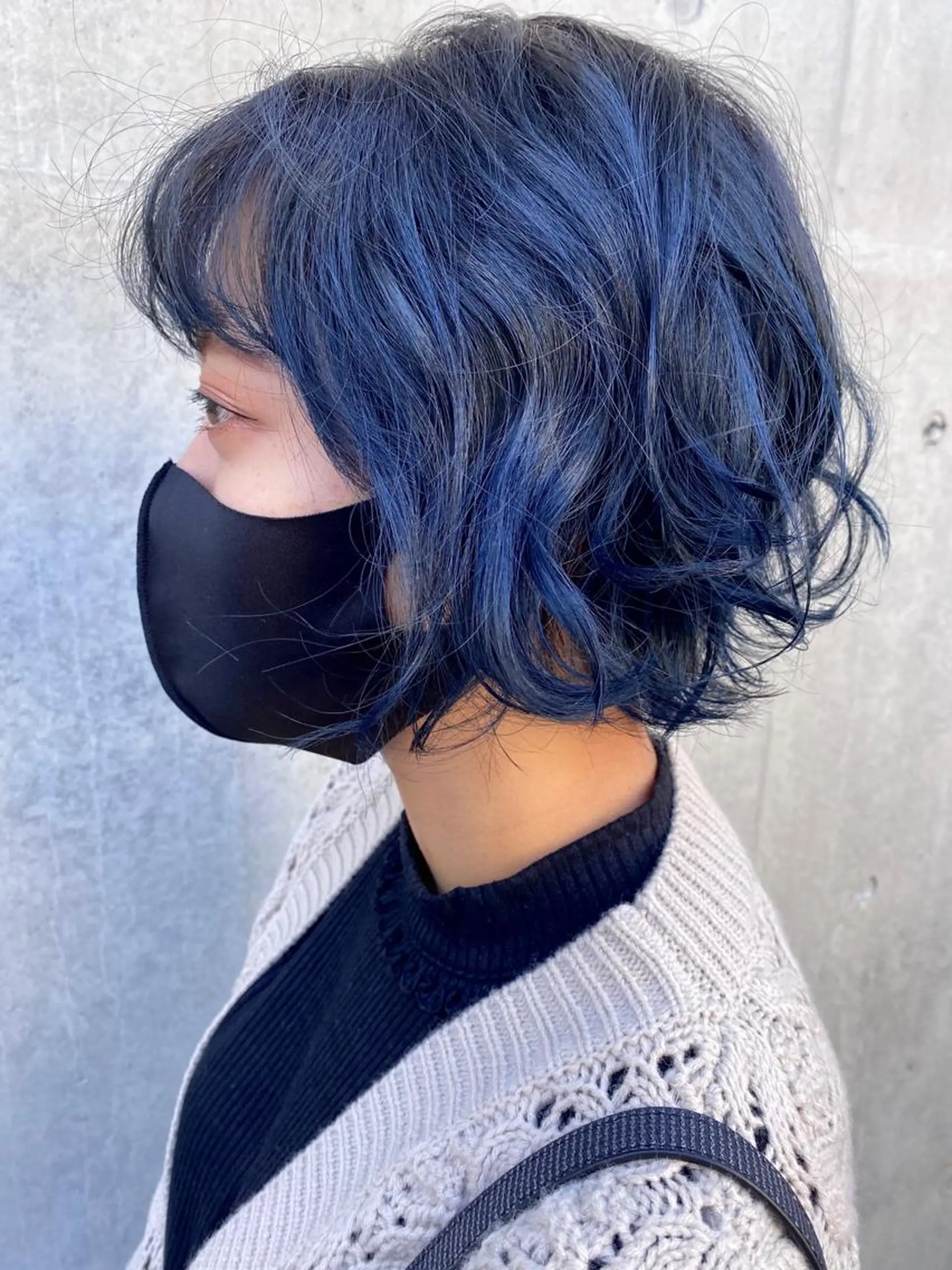 ショート カラー ショートボブ ボブ くせ毛 ショートヘア 川越 輝梨奈のヘアスタイル