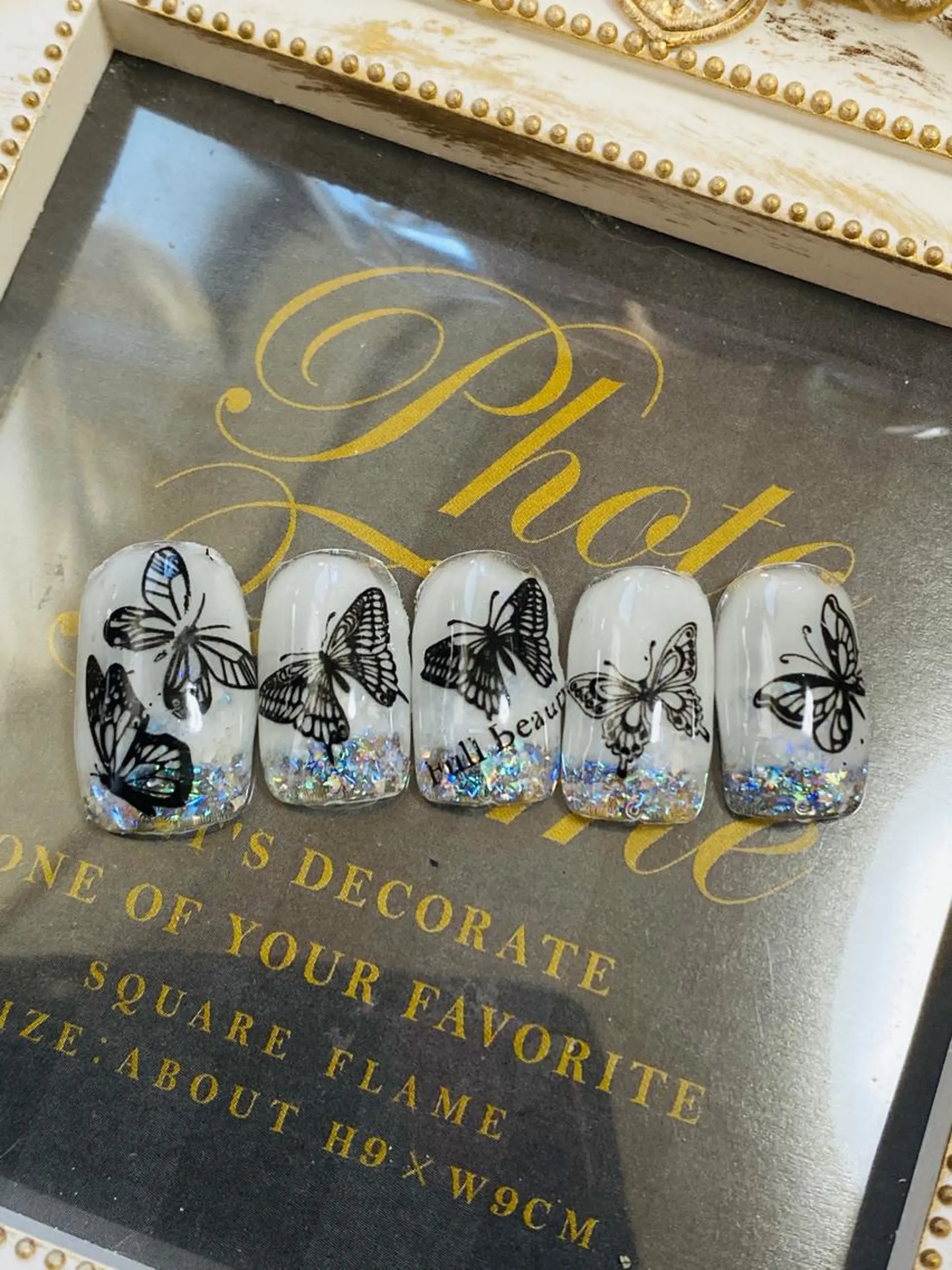 ネイル オーロラネイル 自宅ネイルサロン ♦️nuance♦️のネイルデザイン