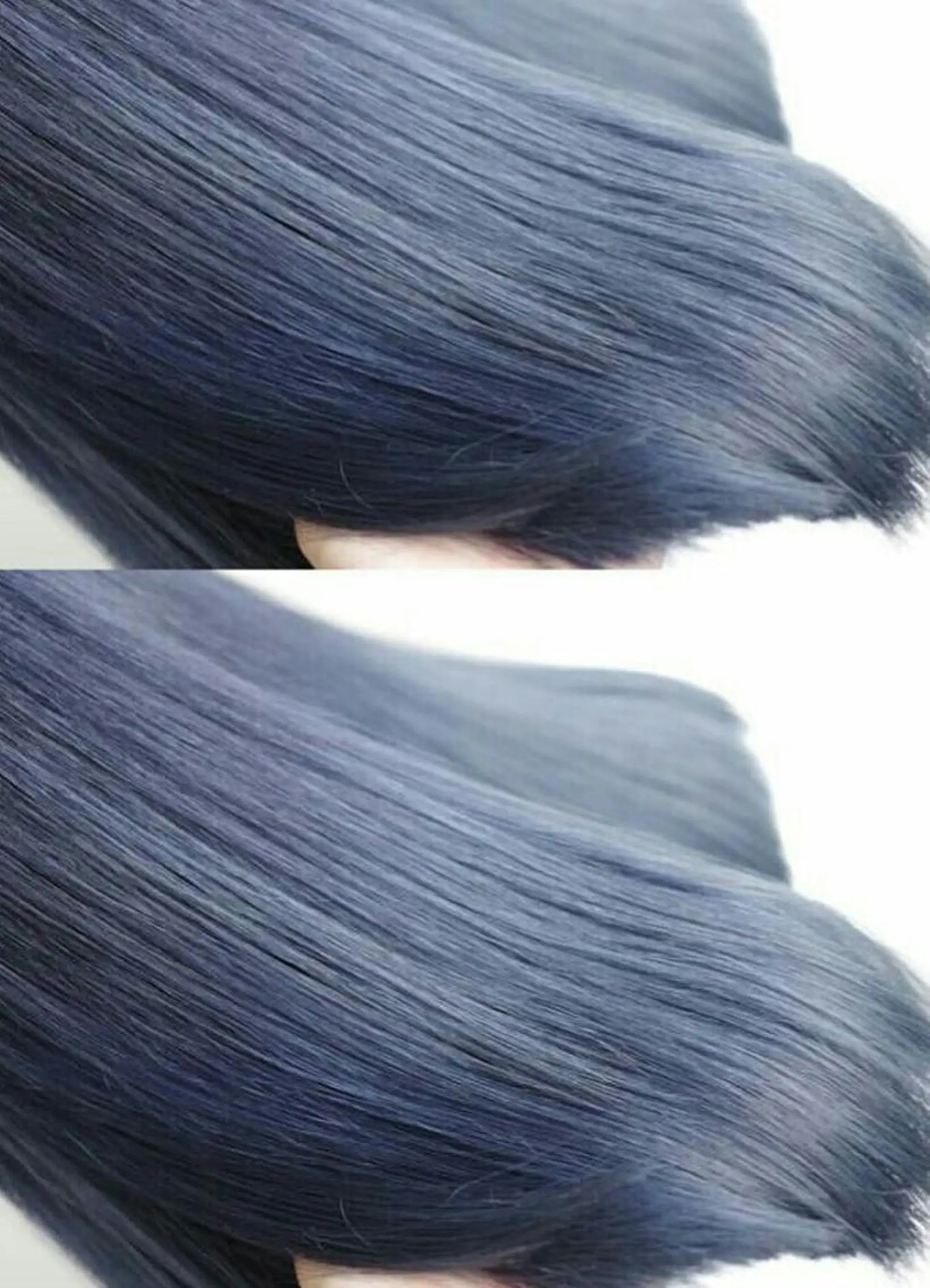 ミディアム カラー ネイビーカラー 畑中秀平💛艶髪💜 Babylon 代表のヘアスタイル