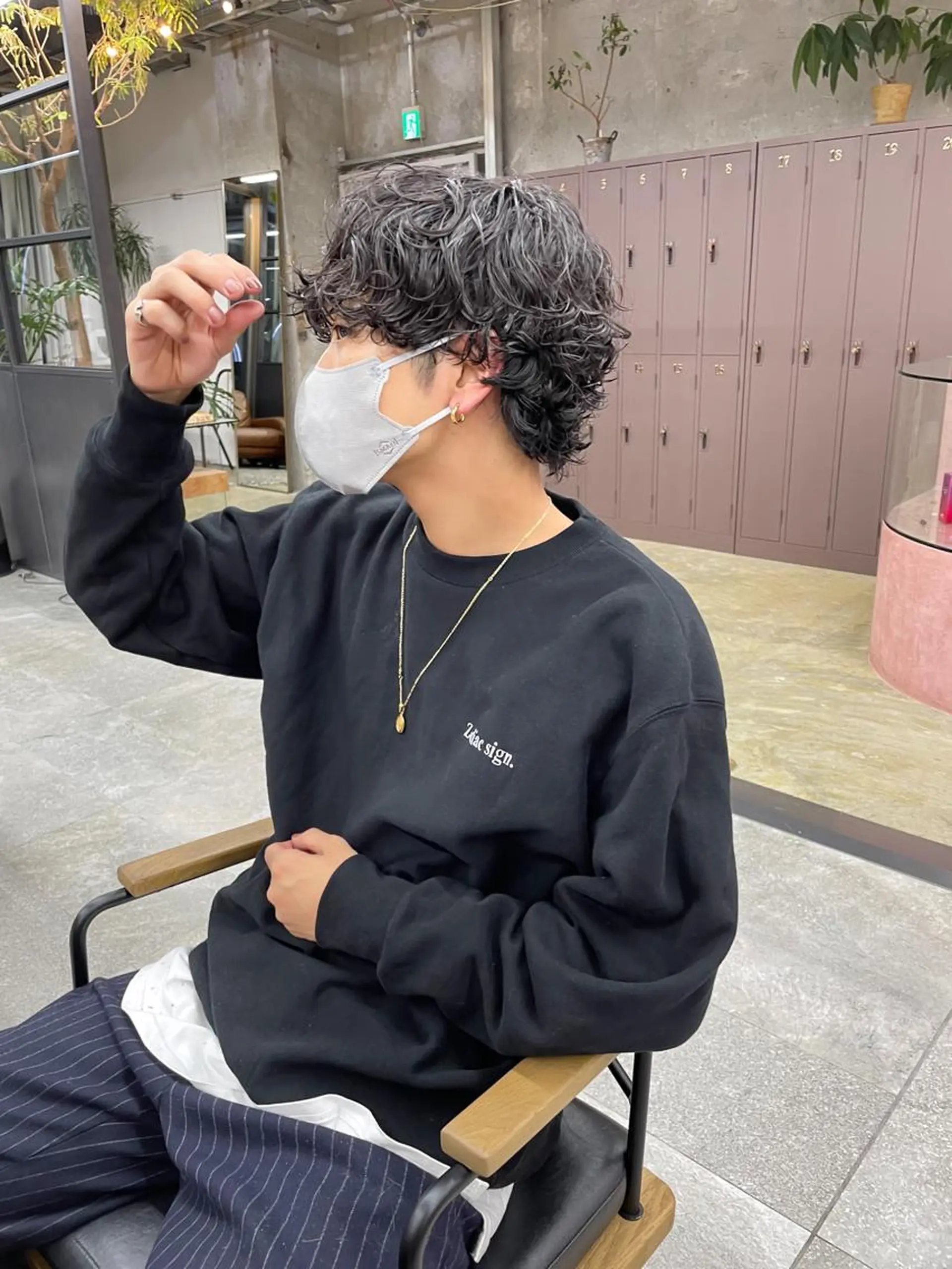 パーマ メンズ メンズ特化/ 山口大輝のヘアスタイル