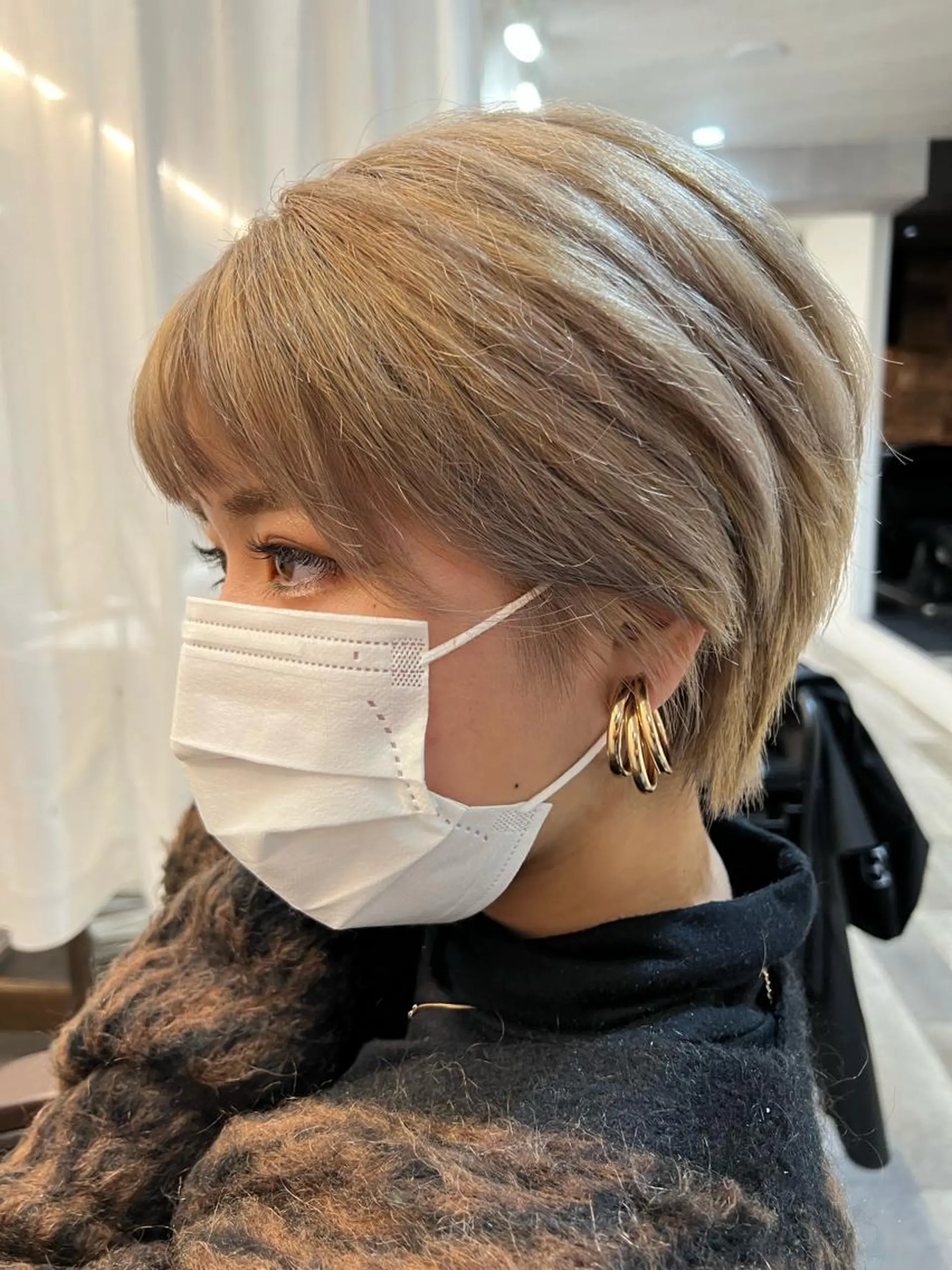 ショート カラー 心斎橋メンズサロン リベルテグリットのヘアスタイル