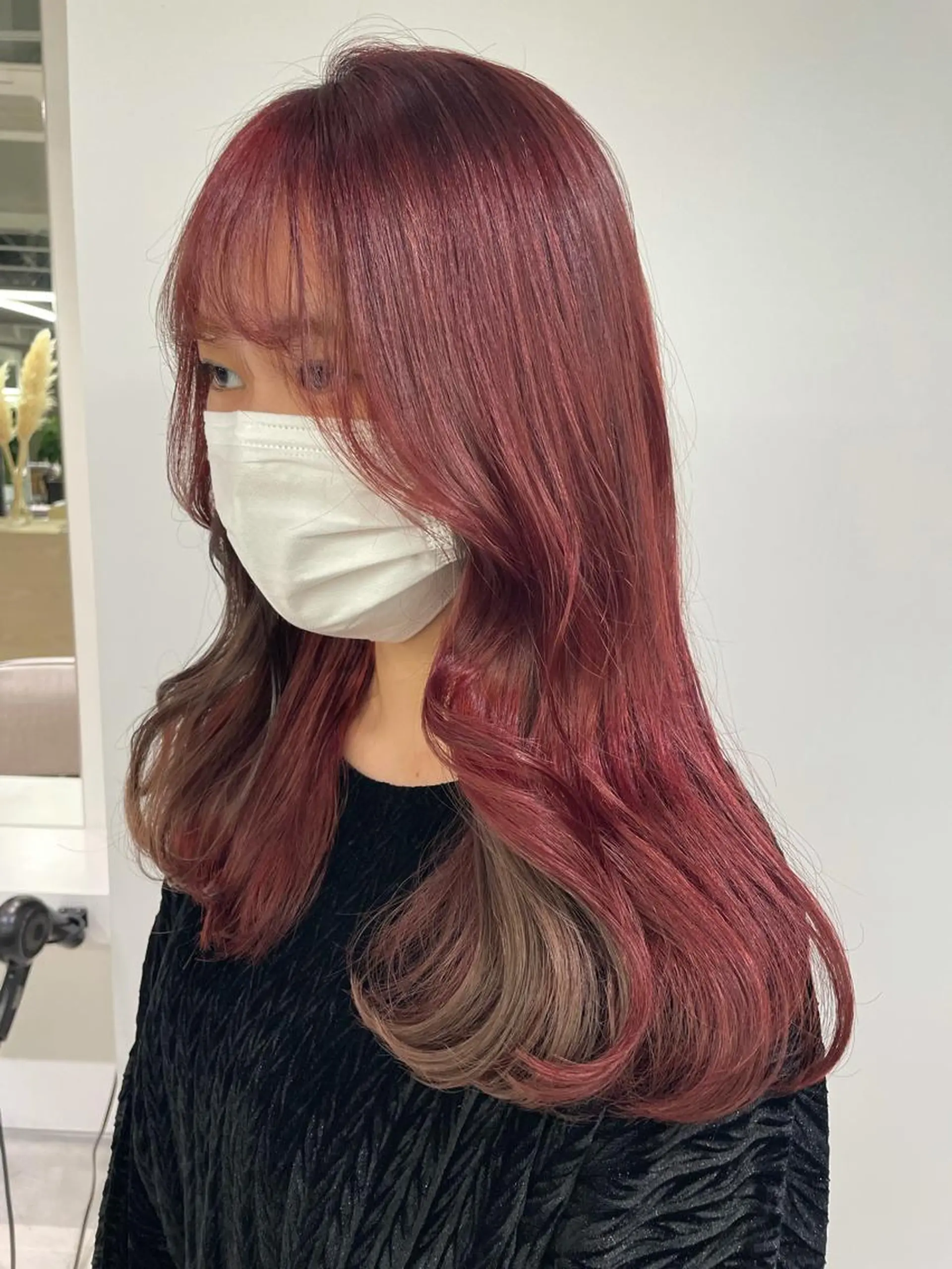 ミディアム 銀座／レイヤーカット 🤍内野すみれのヘアスタイル