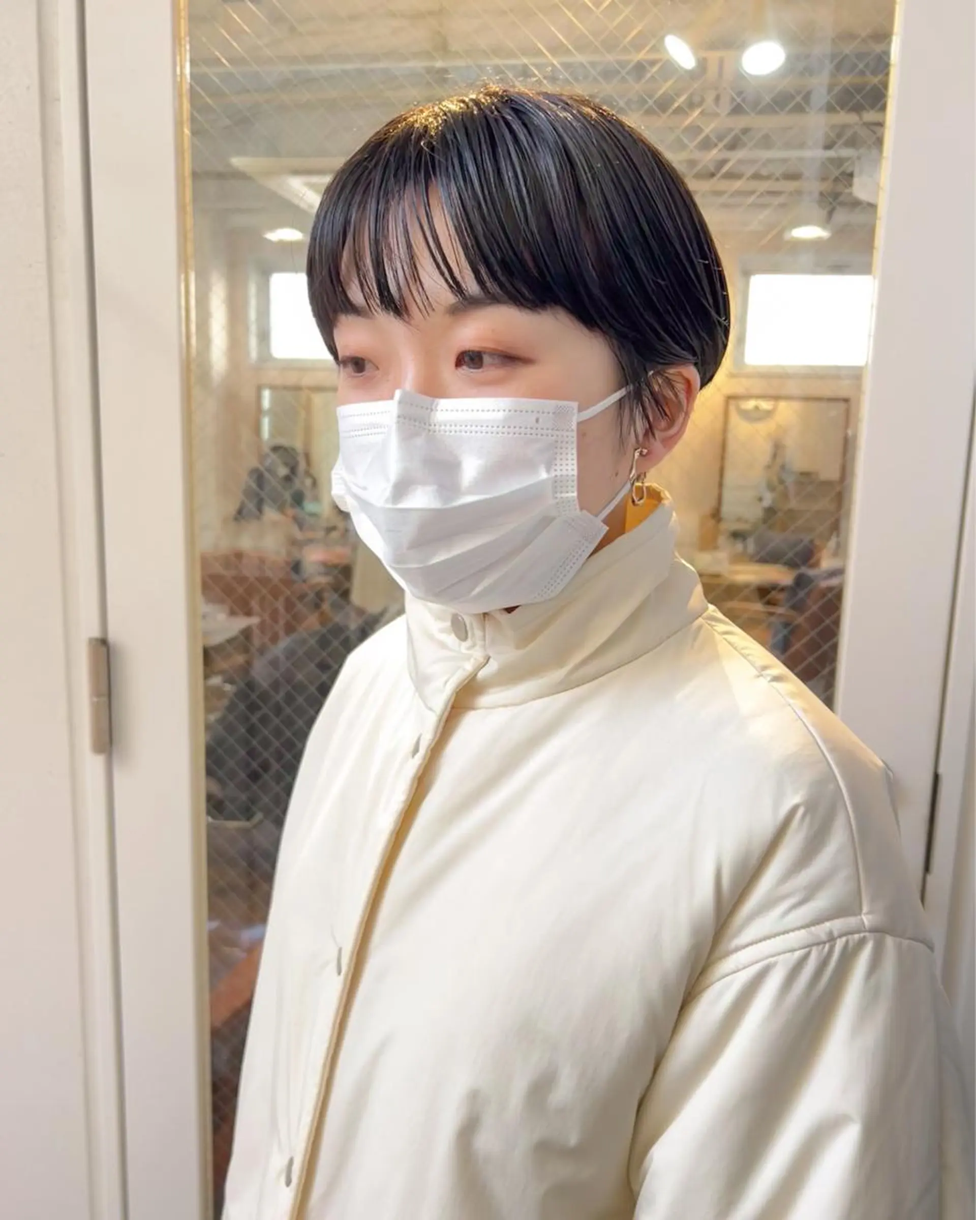 ショート カラー ショートボブ ベージュカラー 透明感カラー グレージュ ハイトーンカラー 蔵前 デザインカット KOBAYASHIのその他イメージ