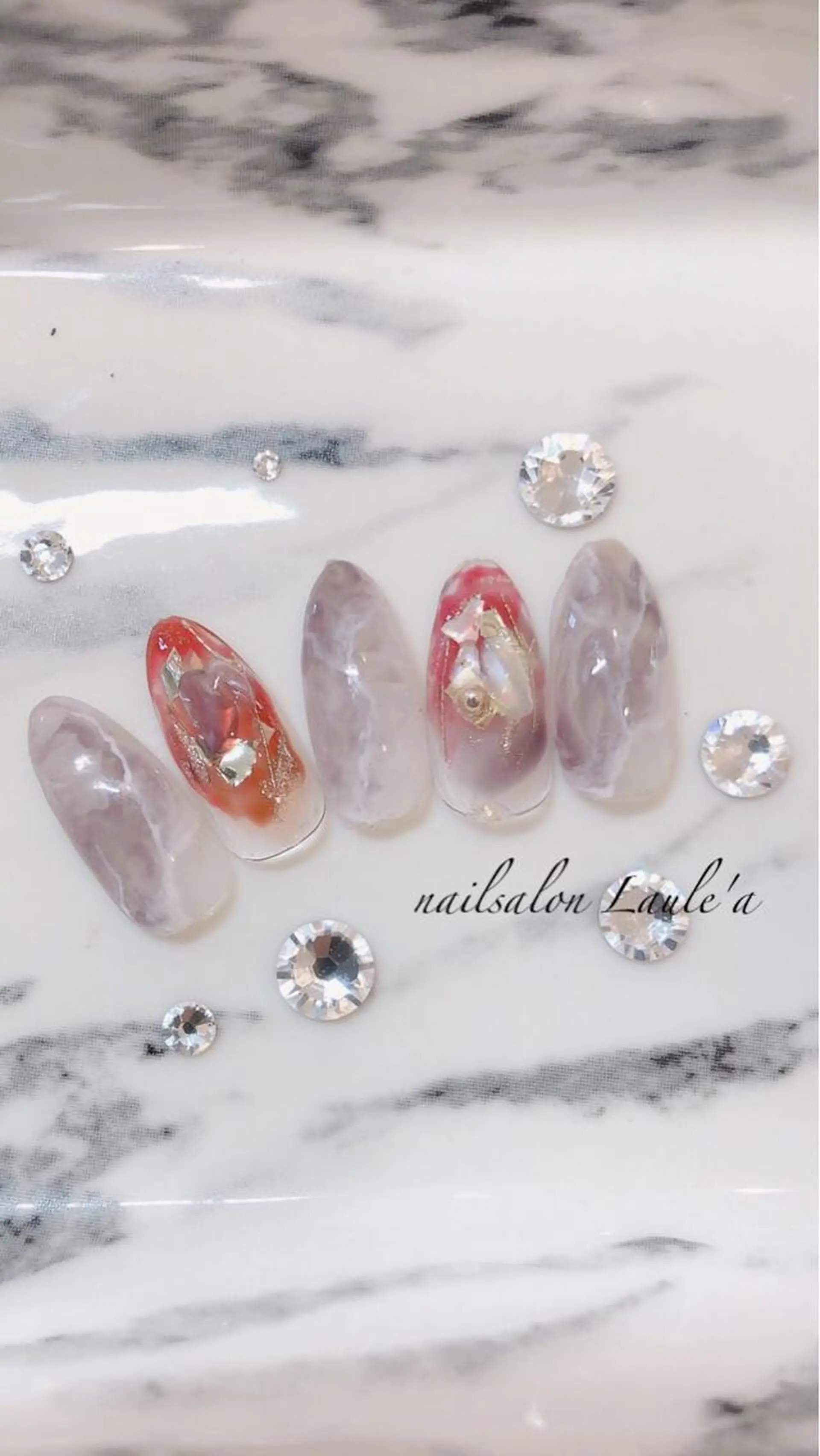 ネイル nailsalon Laule'aのネイルデザイン
