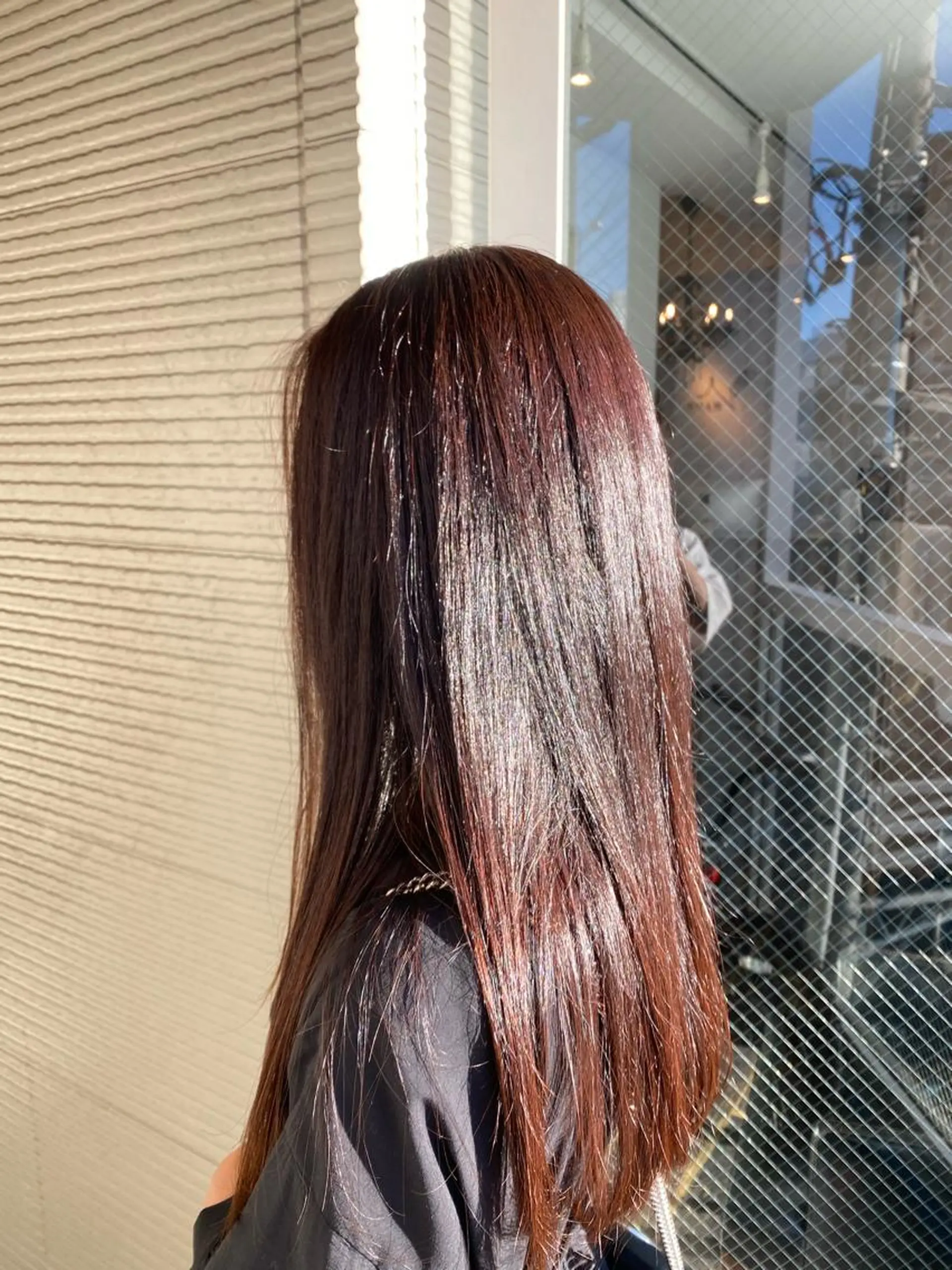 ロング カラー ブリーチ ブラウンカラー パーマモデル募集中 渥美翔人のヘアスタイル