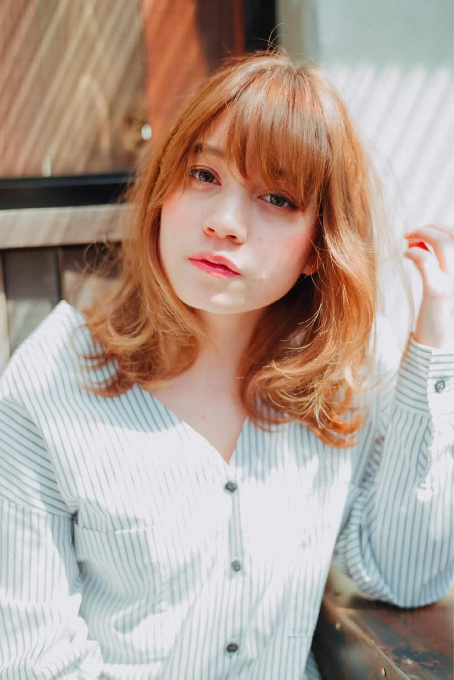 セミロング 【デザイナー】田中 美生のヘアスタイル