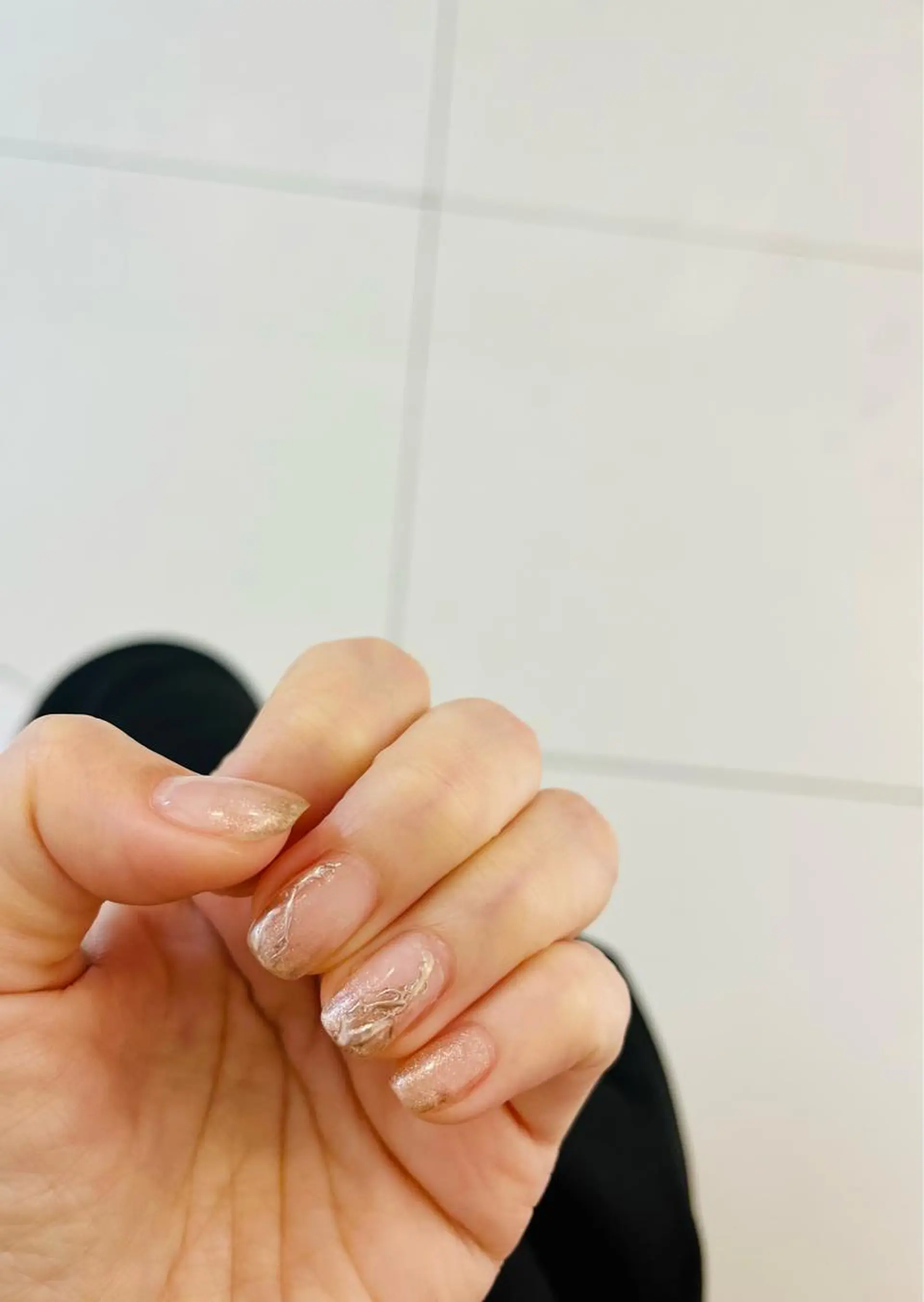 ネイル ハンドネイル goldgleams ちなのネイルデザイン